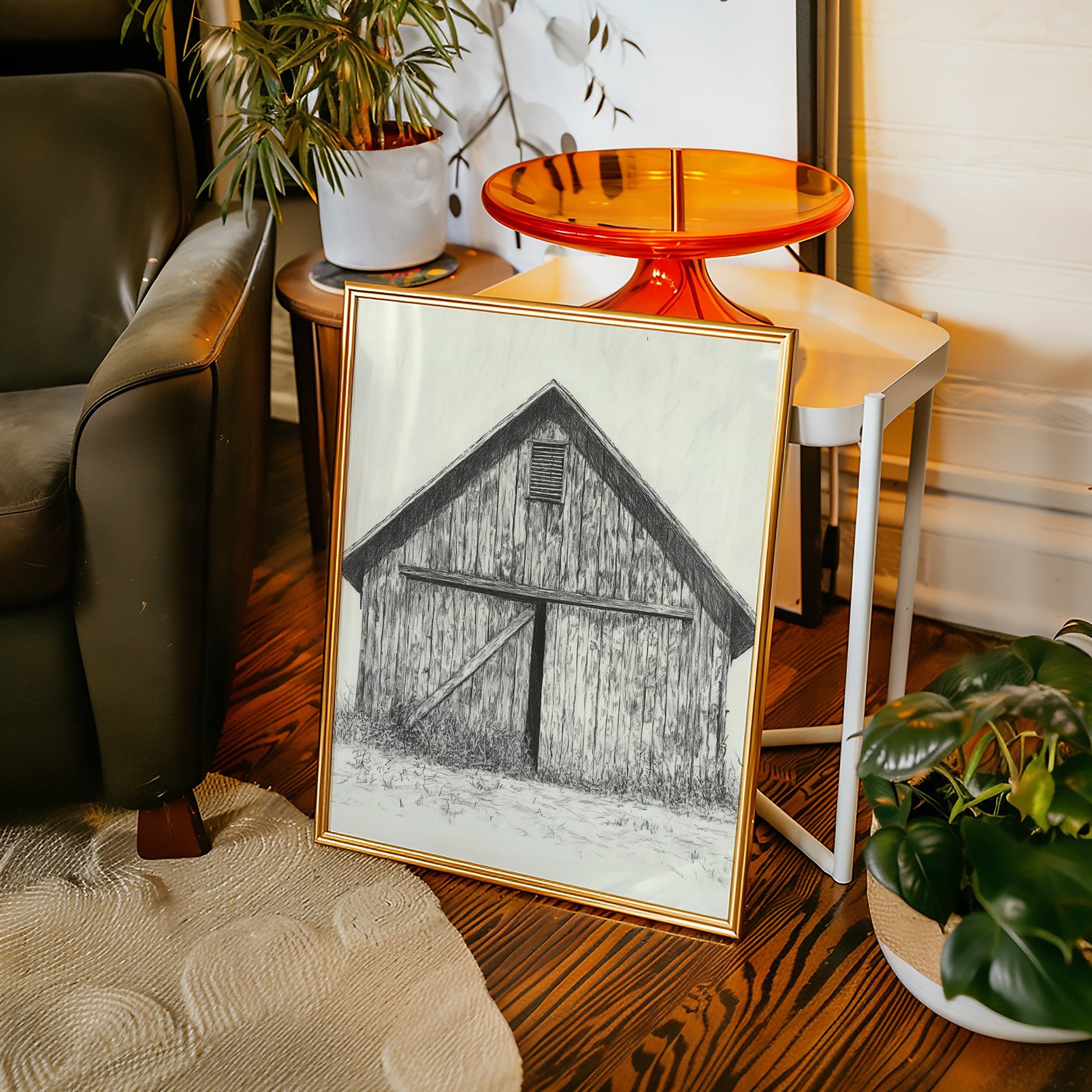 Rustic Echoes: Barn