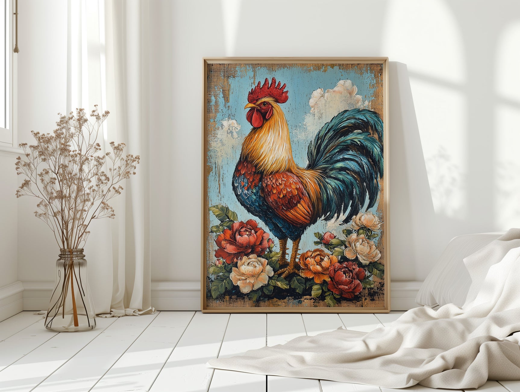 Rustic Rooster Reverie