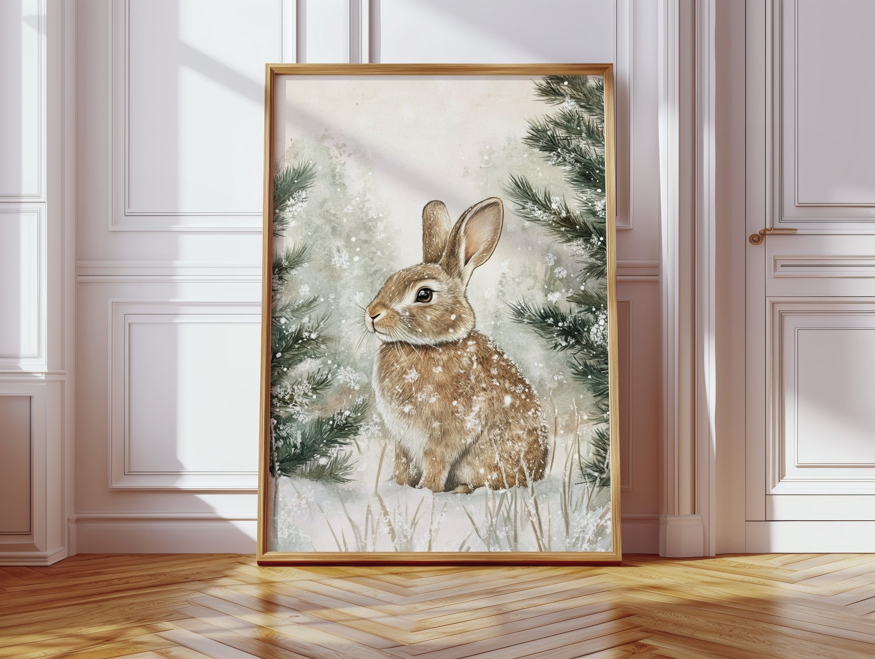 Winter Whimsy Bunny
