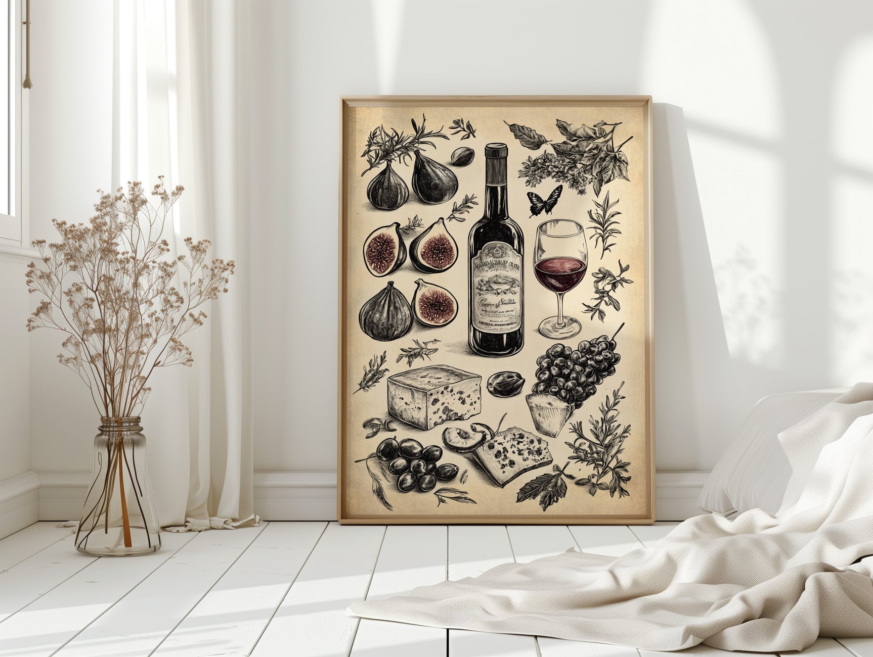 Vintage Vineyard Reverie