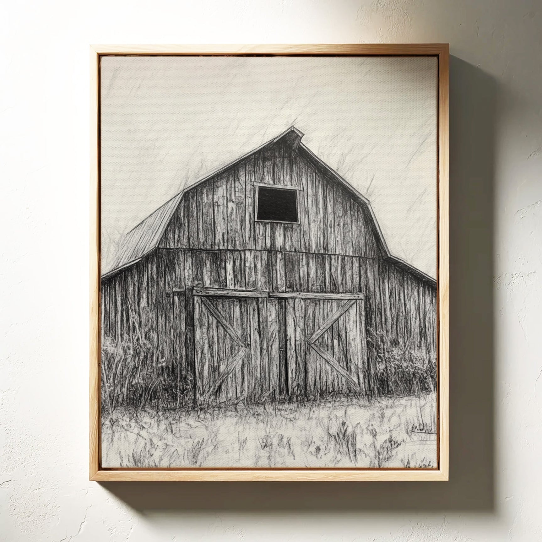 Weathered Barn