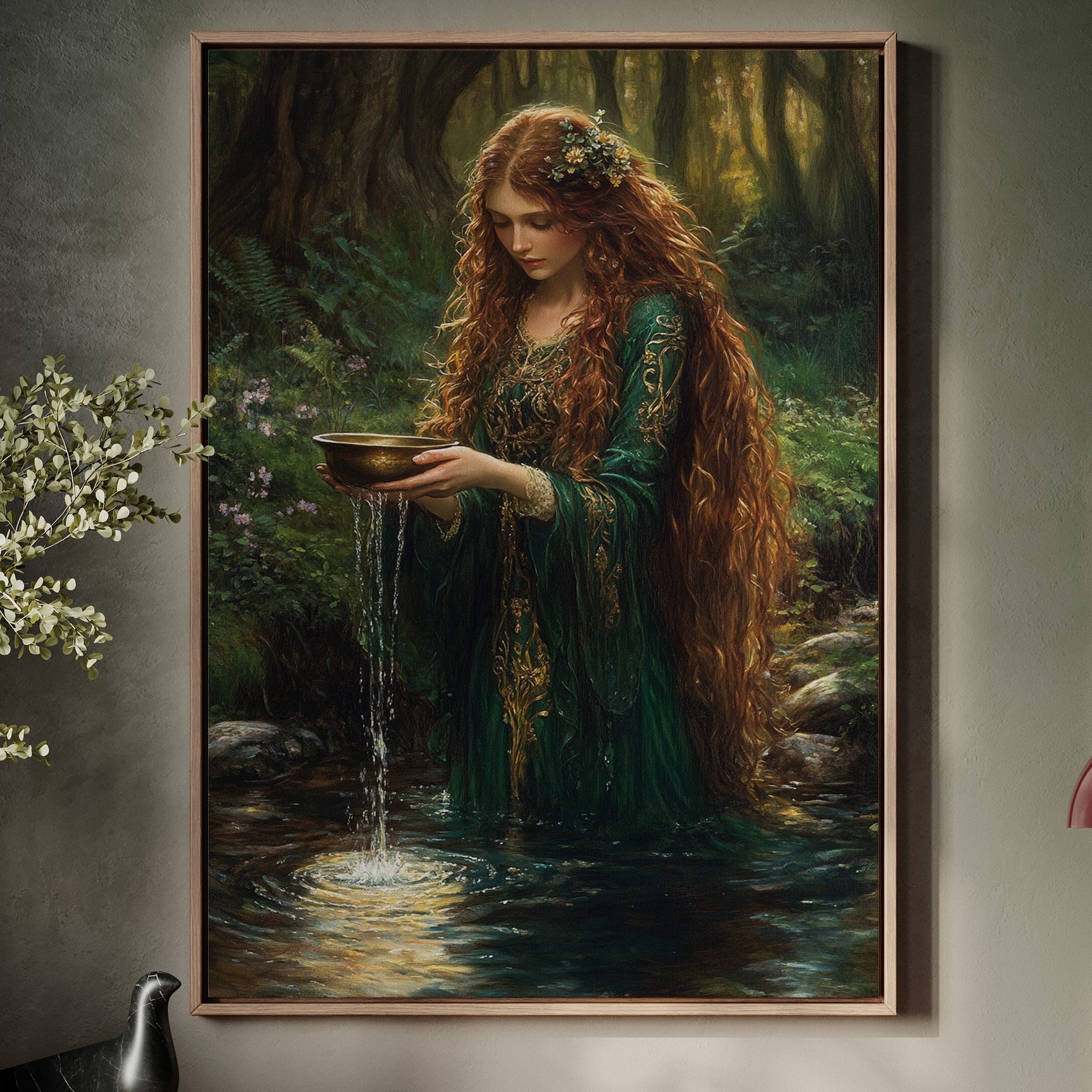 Glimmers in the Forest Stream