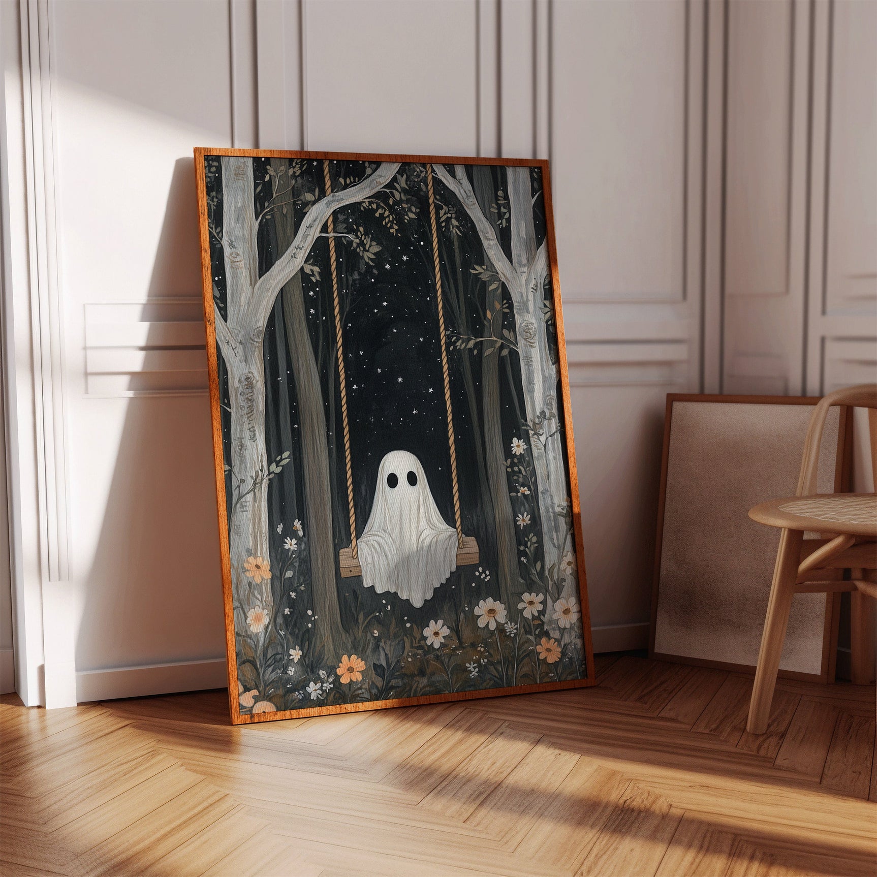 Ghostly Reverie in the Woods
