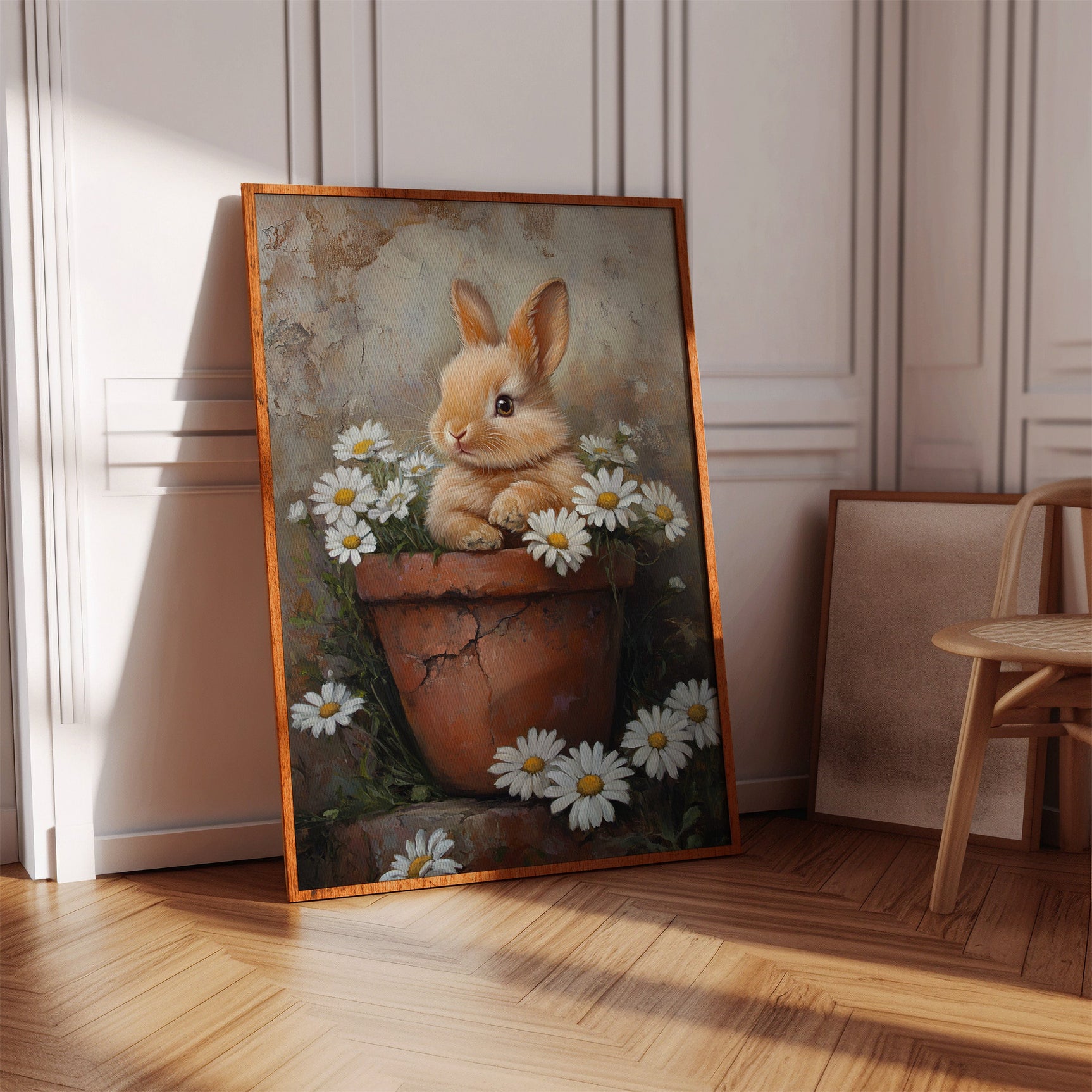 Rustic Bunny Blossom Reverie
