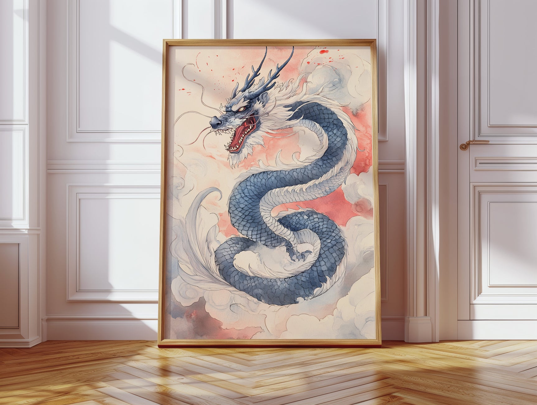 Serpentine Dreams: Indigo Majesty