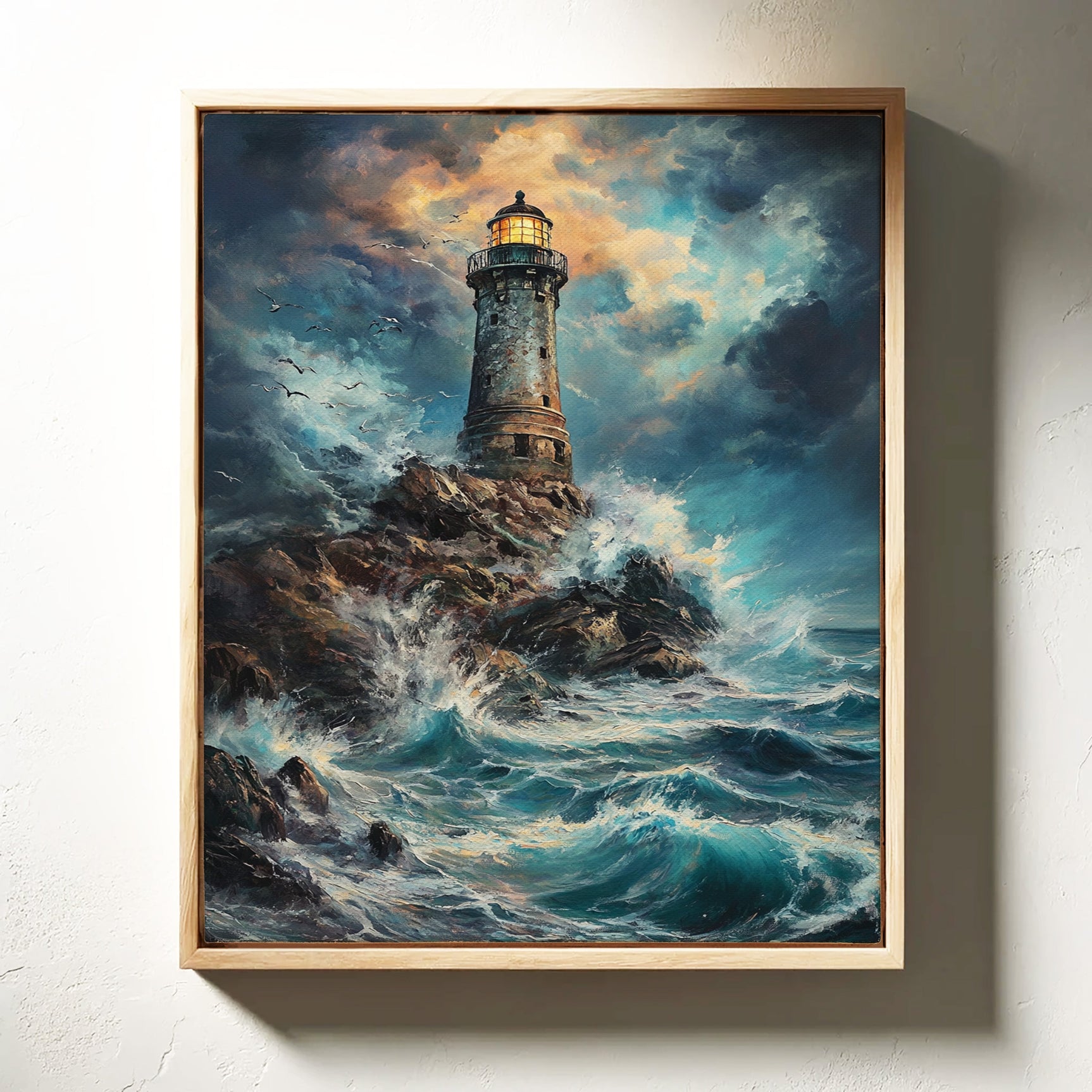 Storm's Embrace Lighthouse