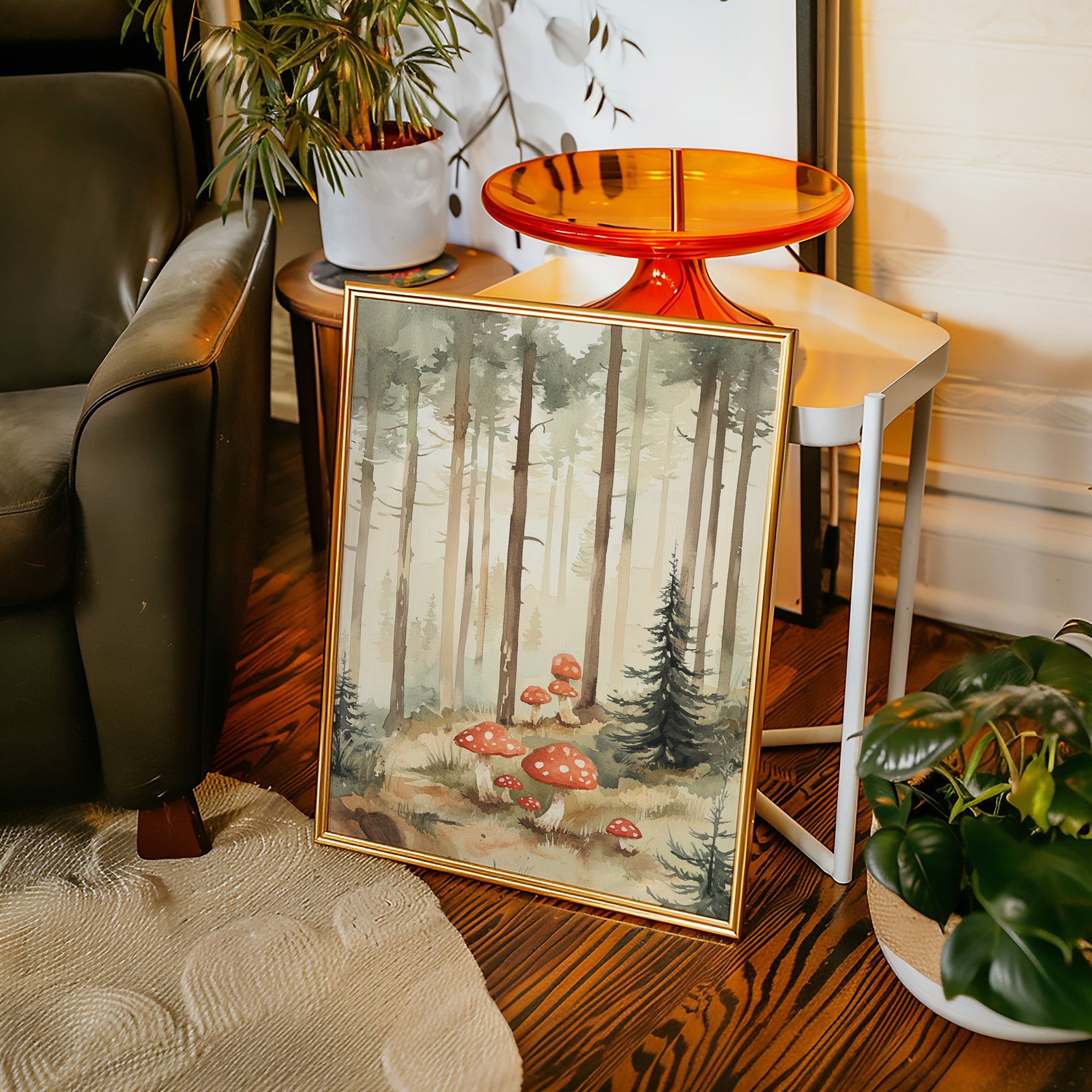 Mushroom Serenade in the Pines