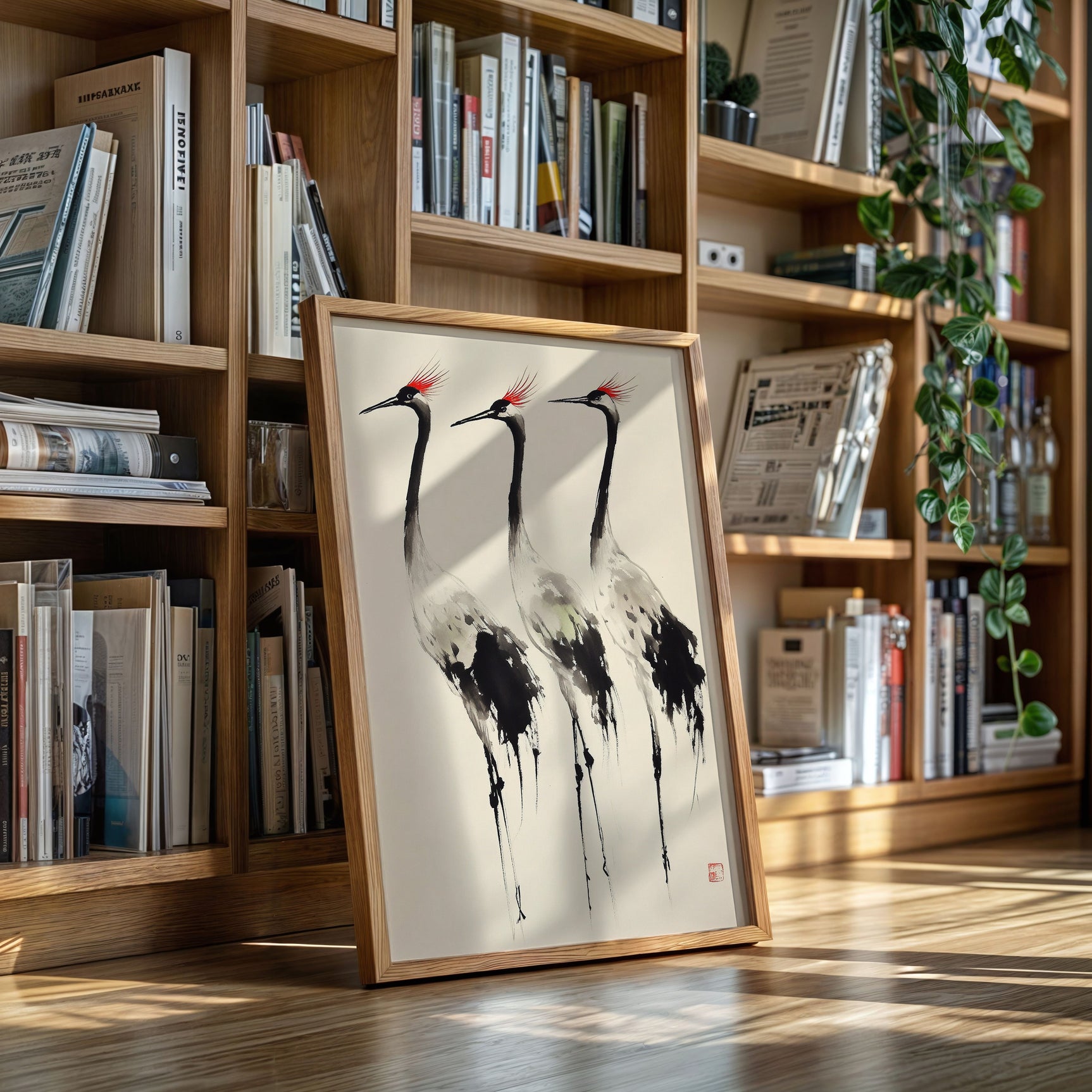 Cranes Tranquil Elegance