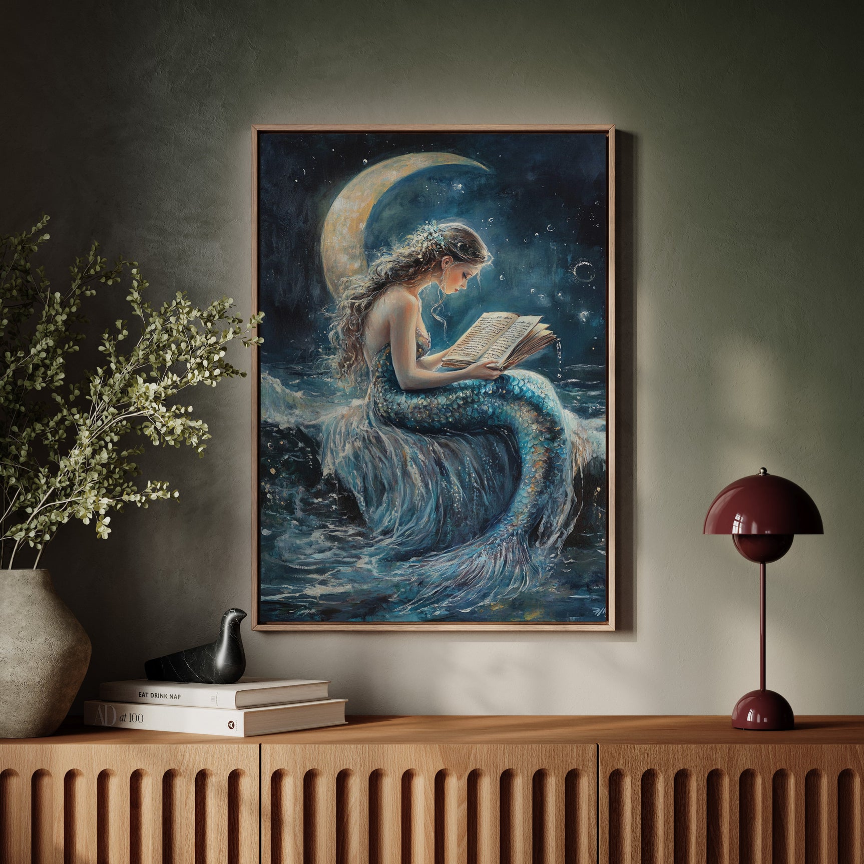 Moonlit Verses Beneath the Waves