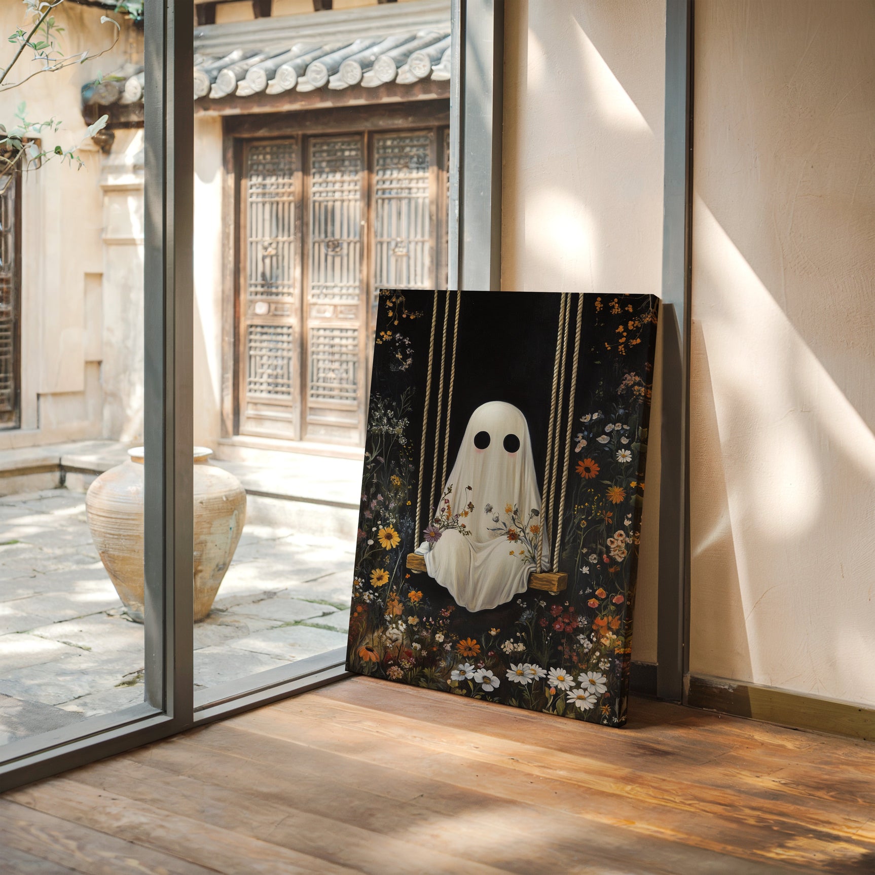Spooky Swing Set
