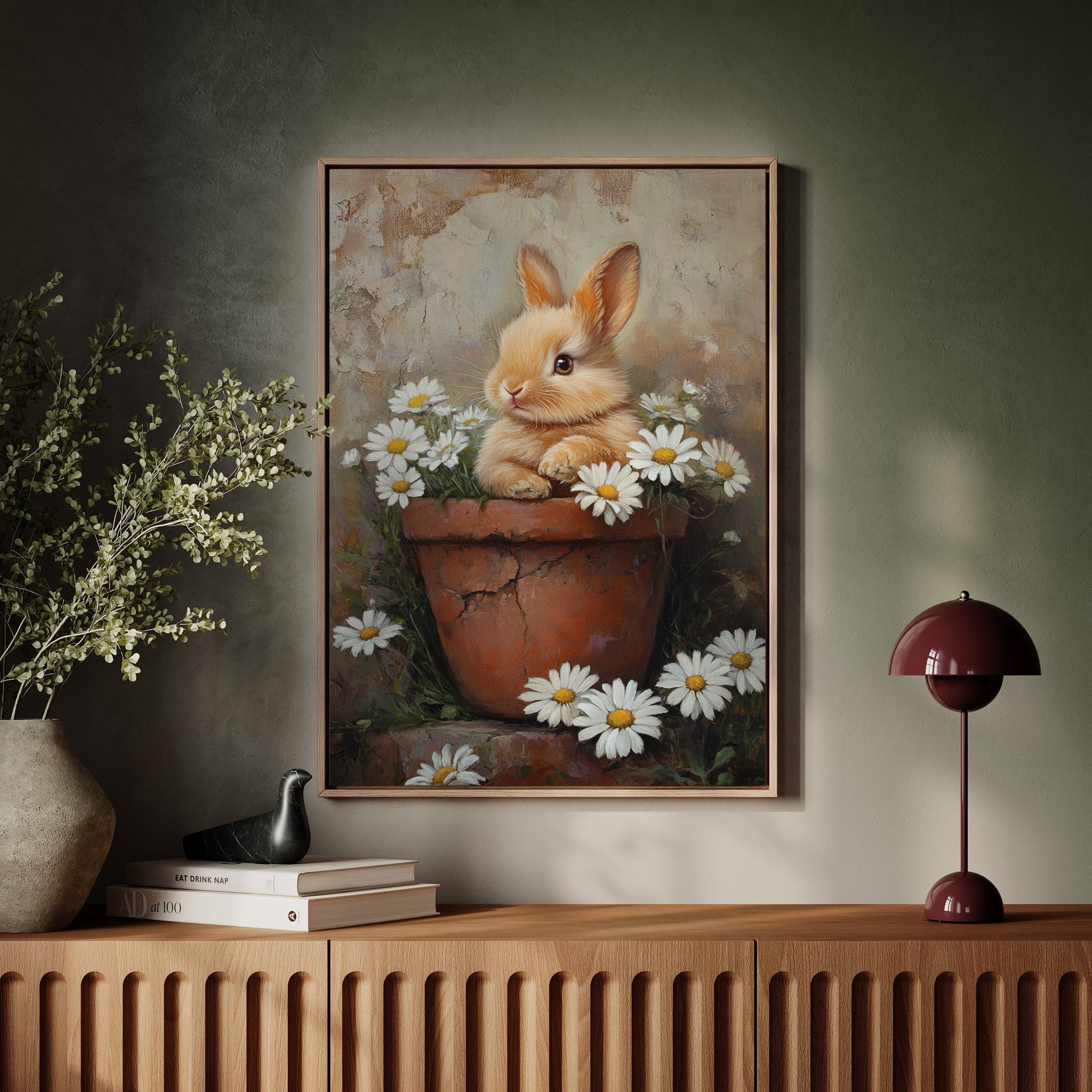 Rustic Bunny Blossom Reverie