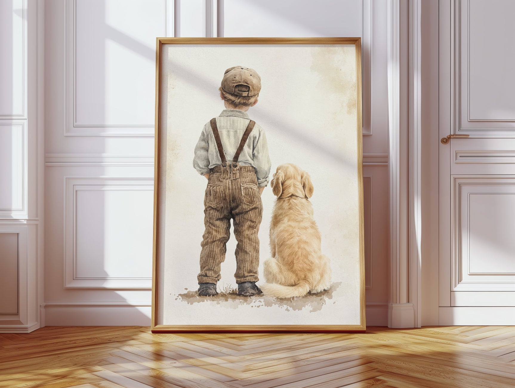 Timeless Companions in Sepia