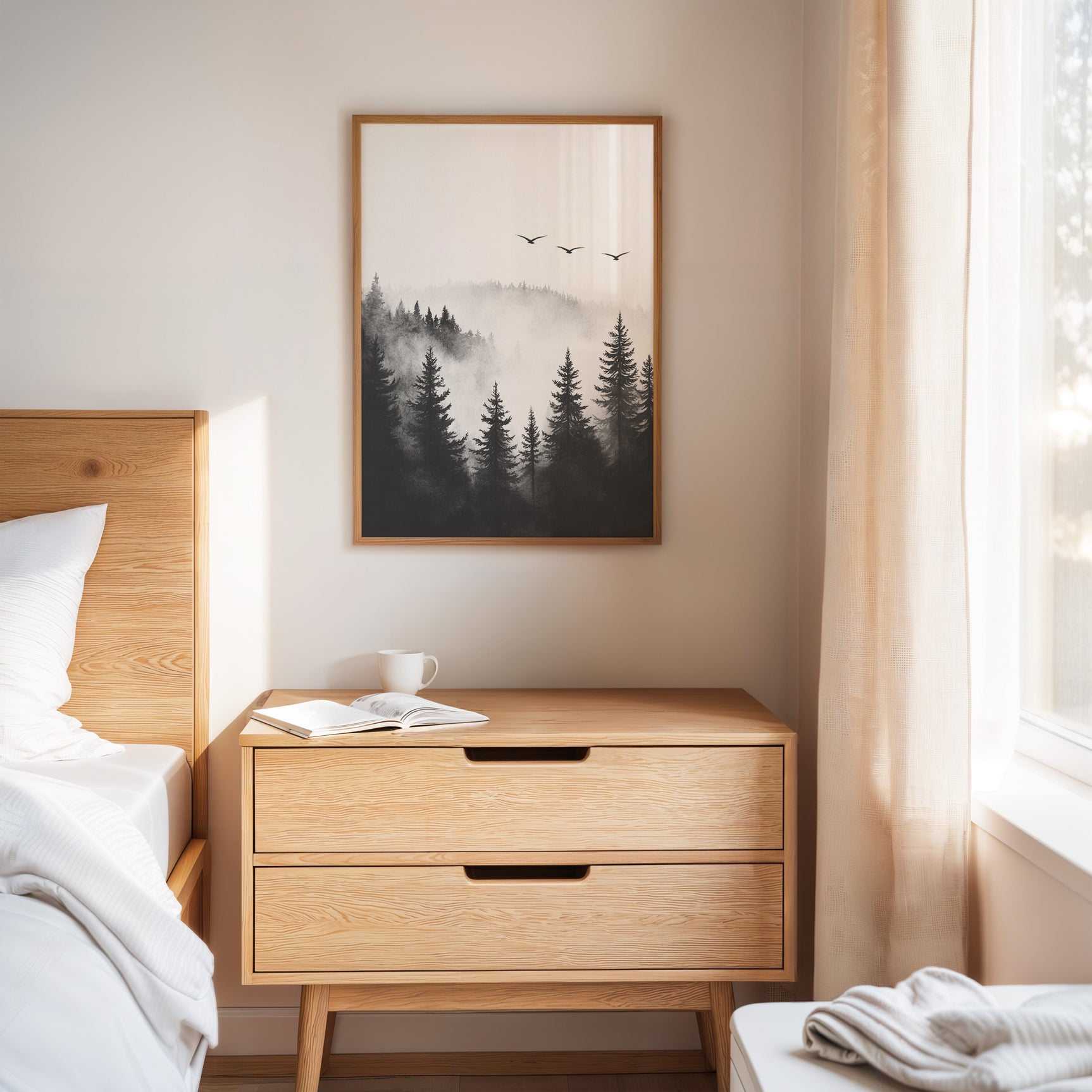 Misty Woodland Reverie