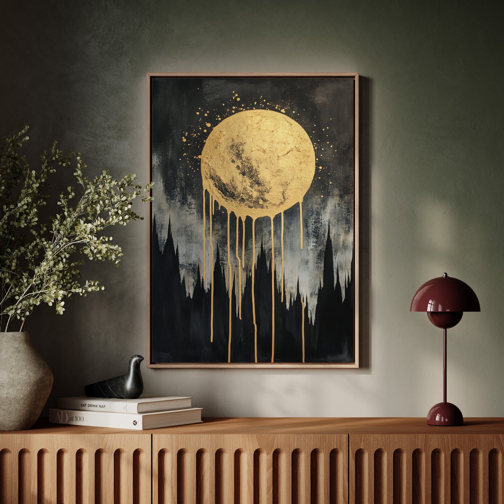 Golden Eclipse Reverie
