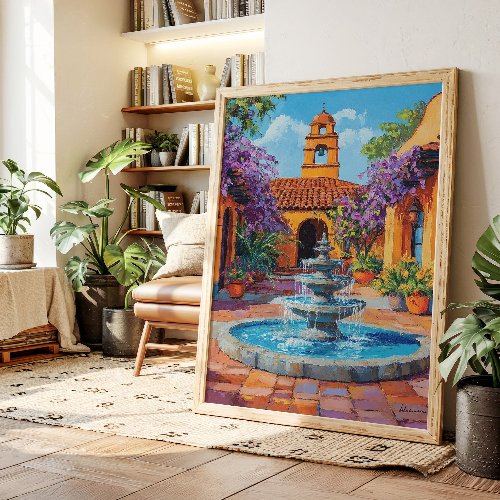 Sunlit Oasis Reverie