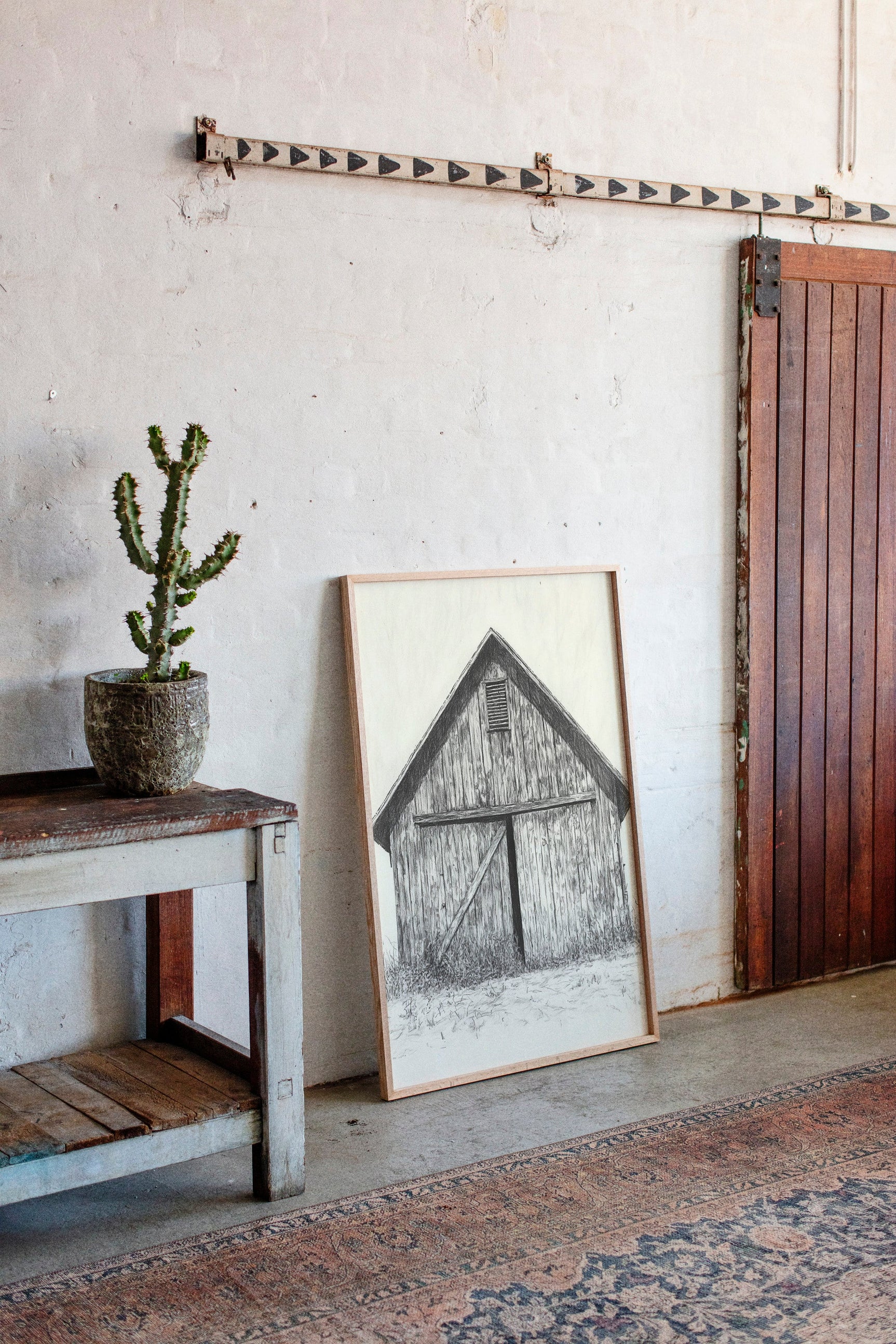 Rustic Echoes: Barn