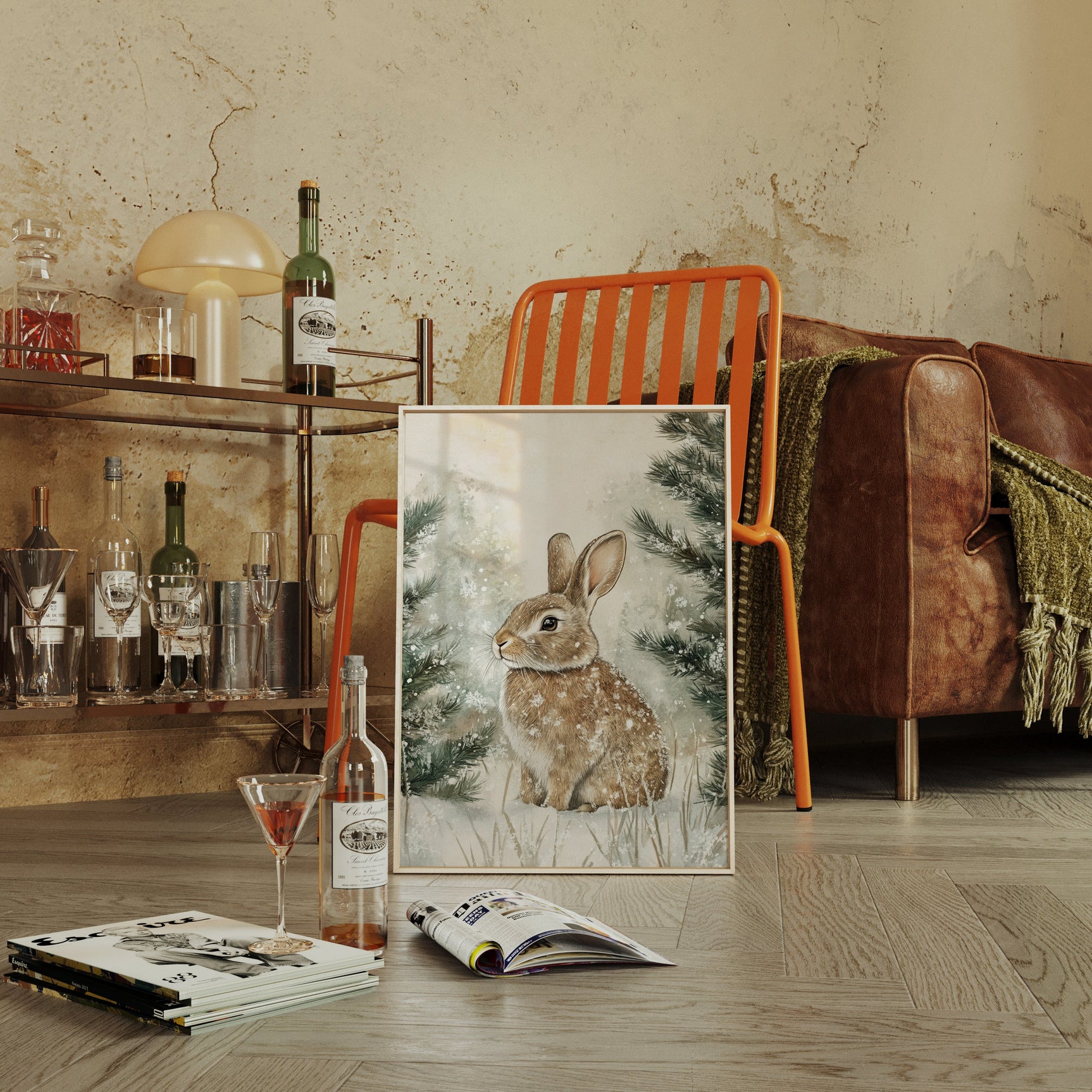 Winter Whimsy Bunny