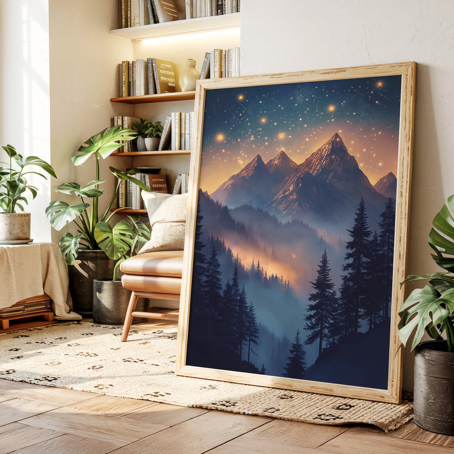 Celestial Peaks Reverie