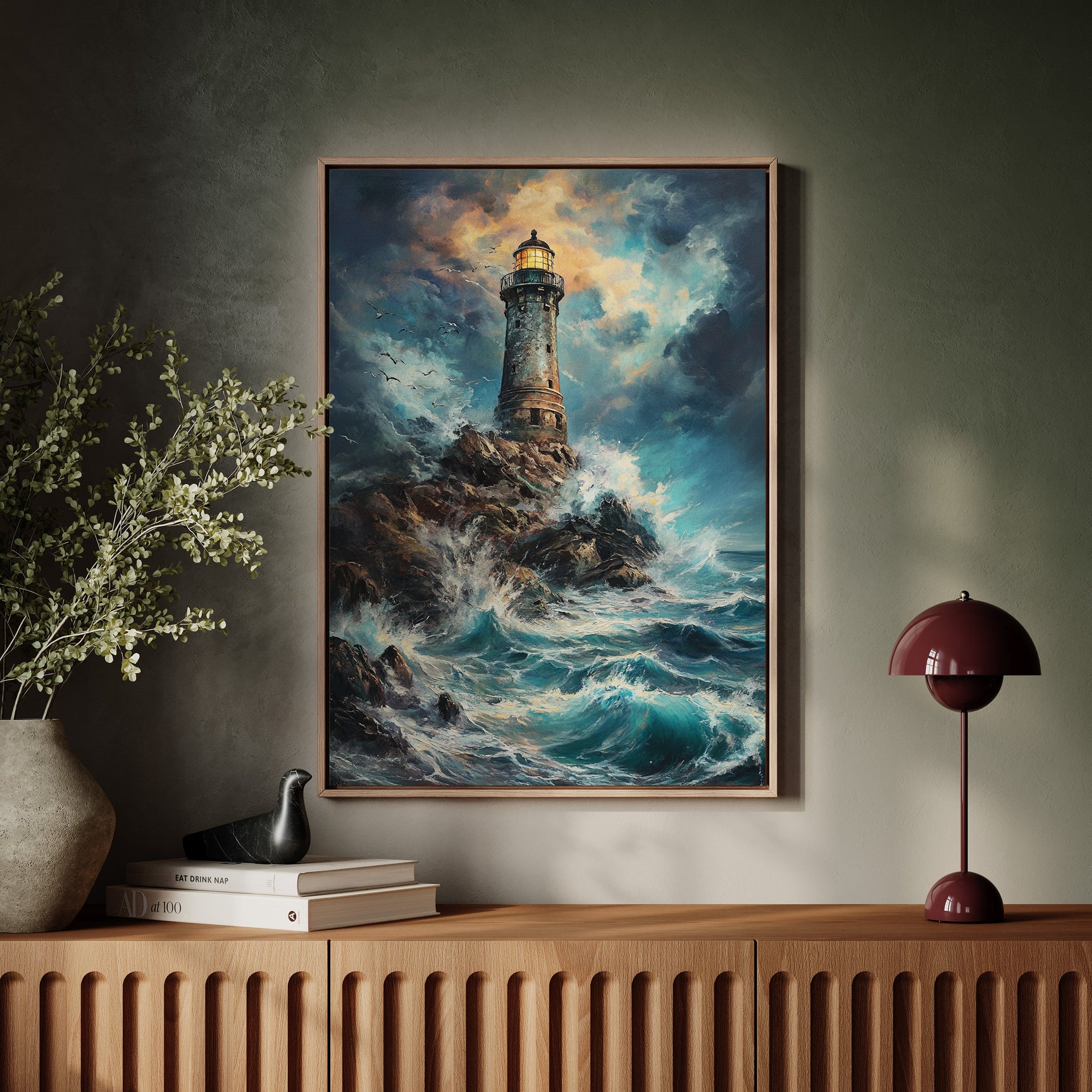 Storm's Embrace Lighthouse