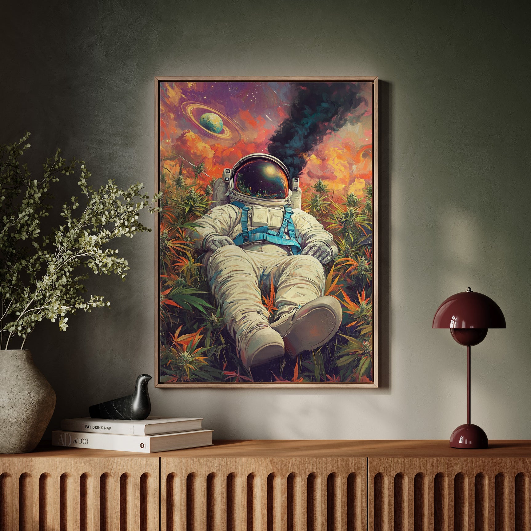 Among Cosmic Greenery