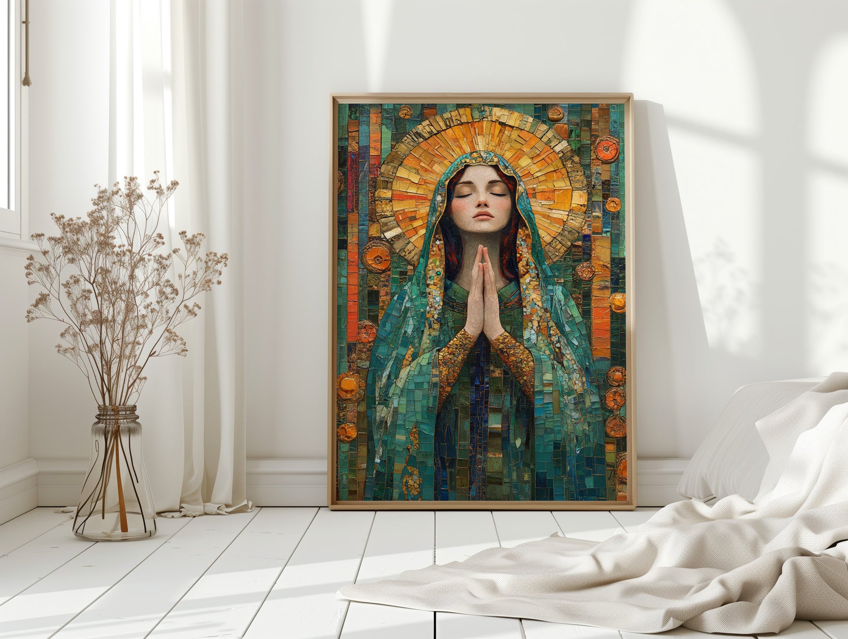 Serenity in Mosaic Light