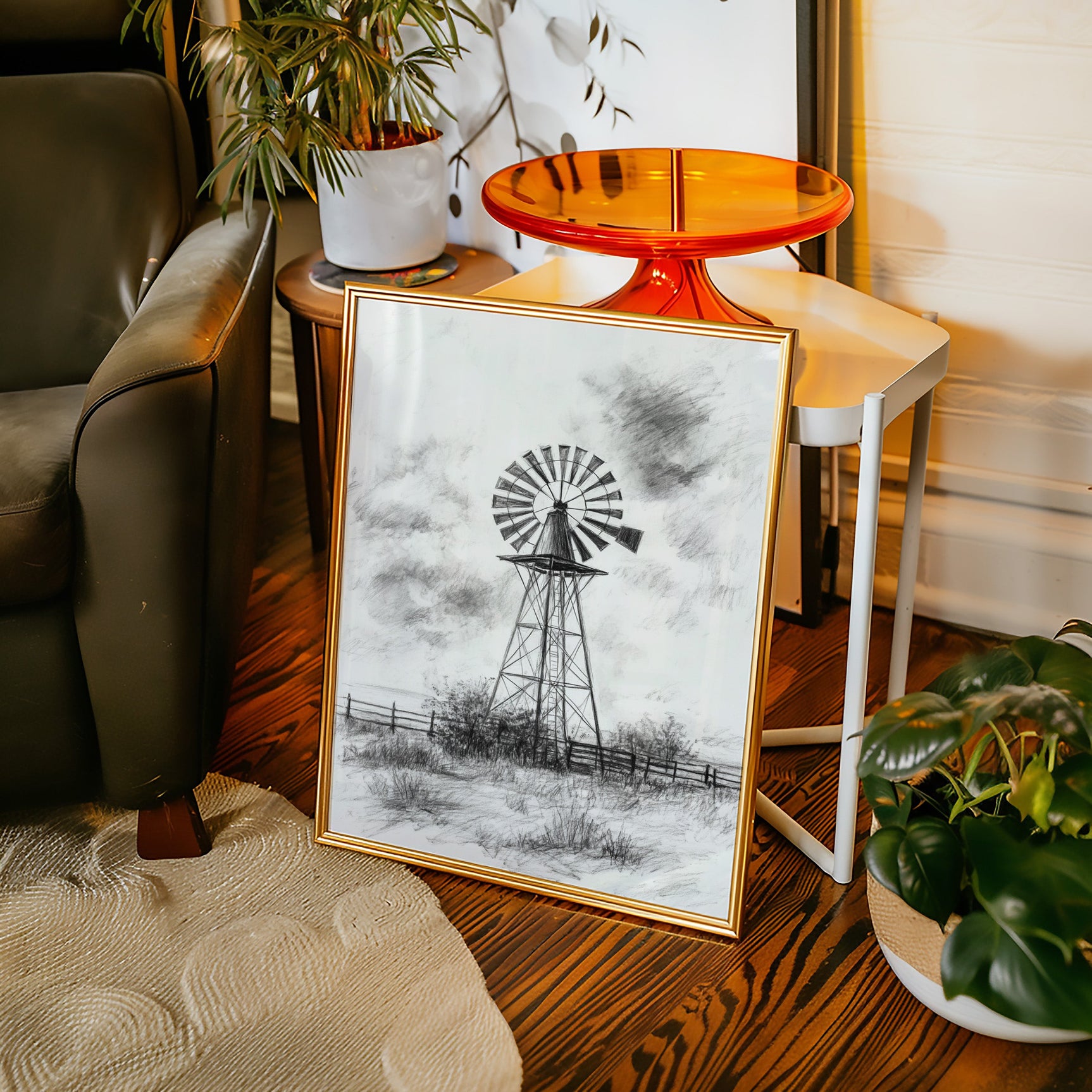 Monochrome Windmill
