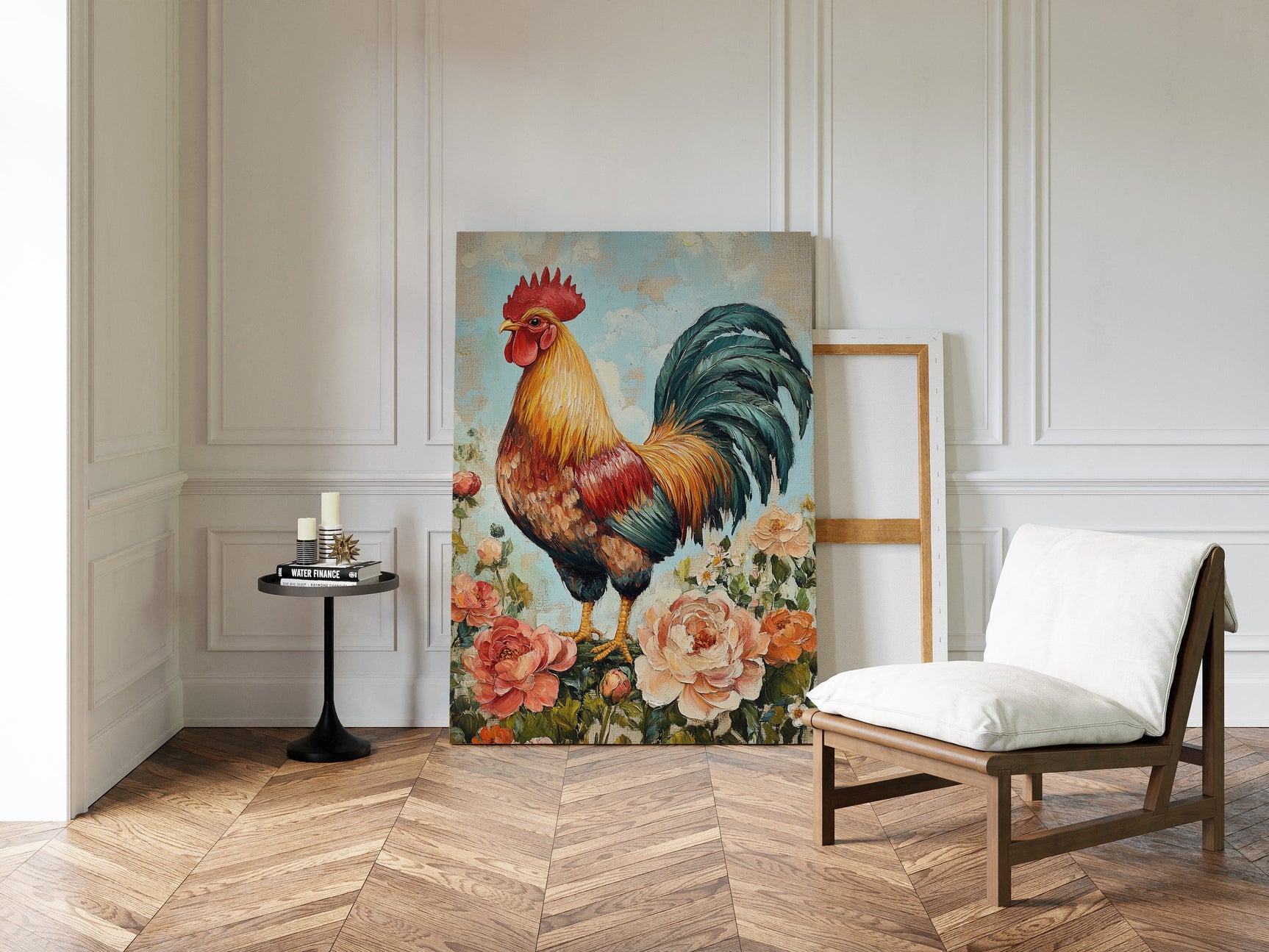 Sunlit Rooster