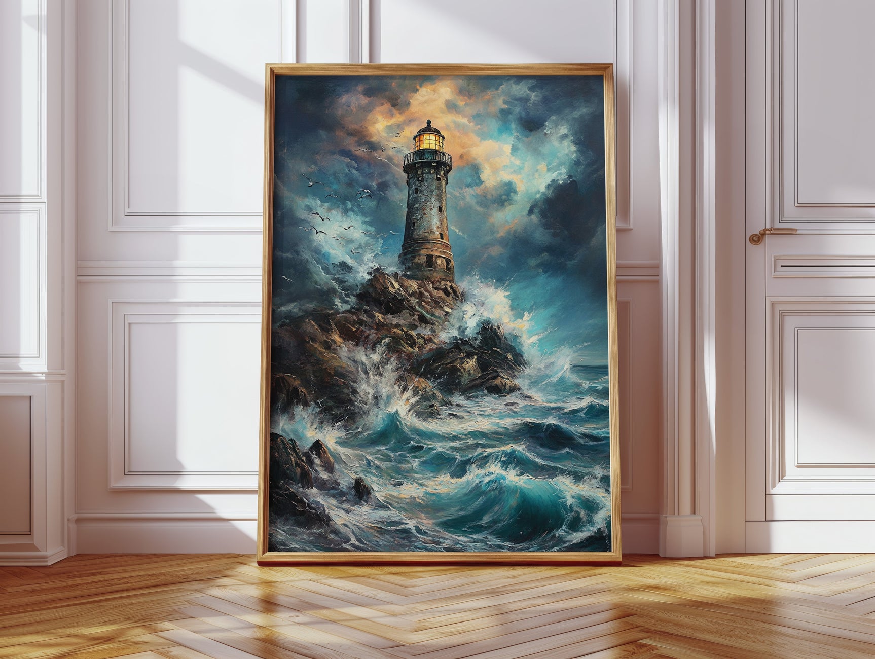 Storm's Embrace Lighthouse