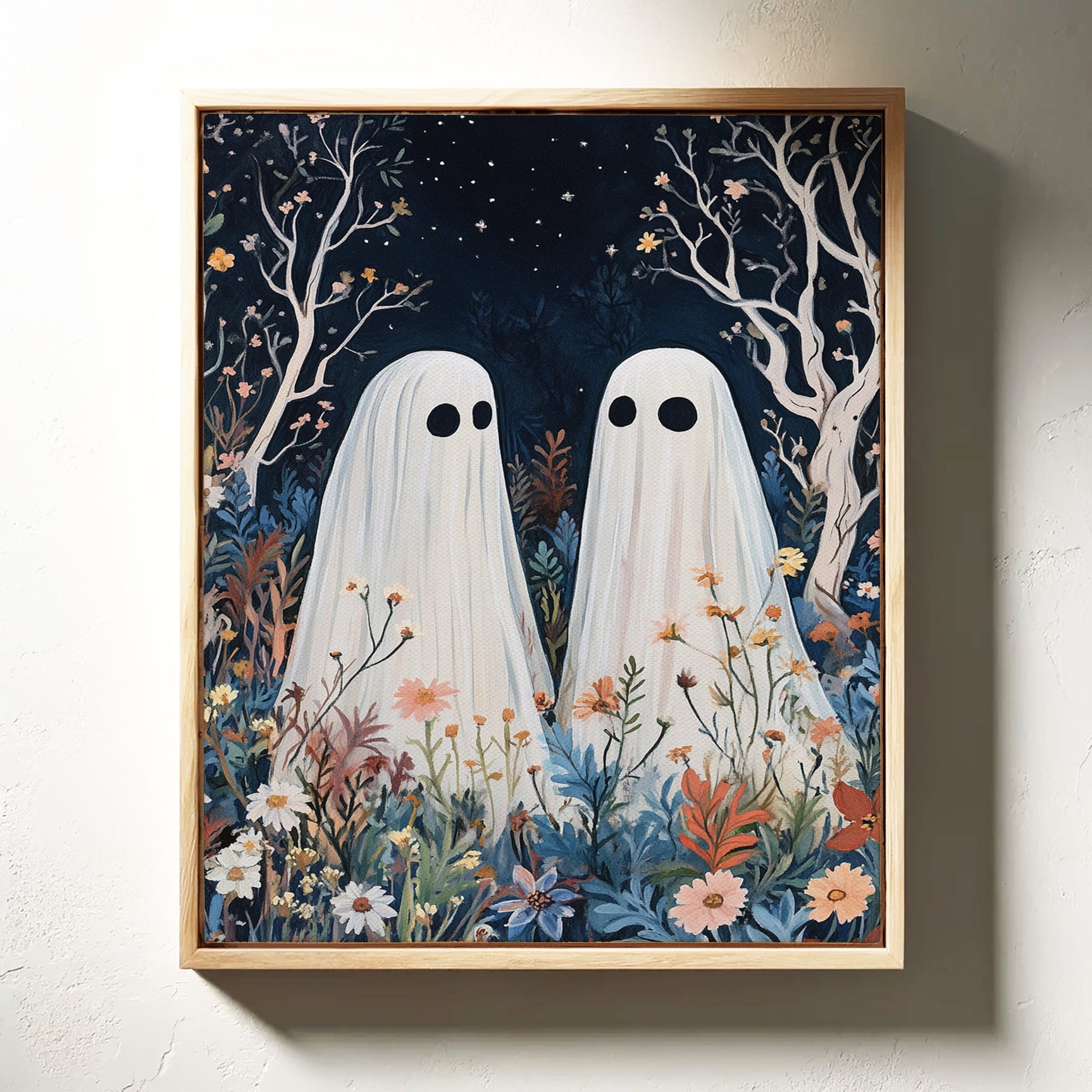 Whispers in the Moonlit Garden