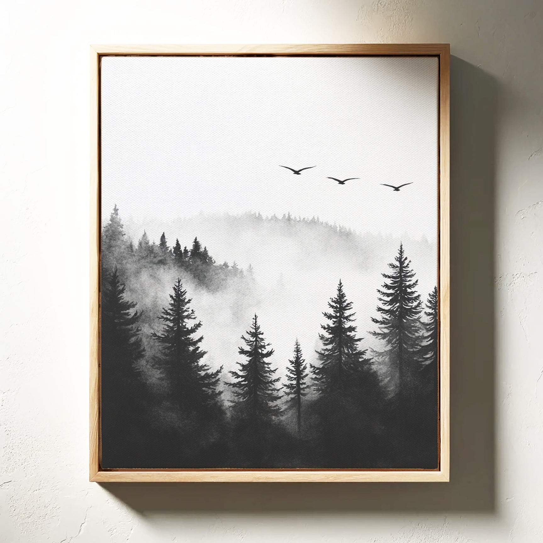 Misty Woodland Reverie