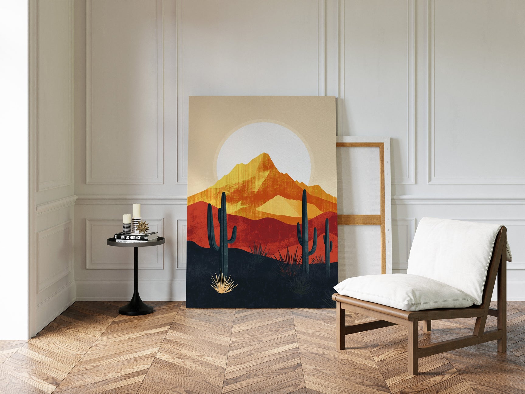 Desert Sunrise - Bold Landscape Art