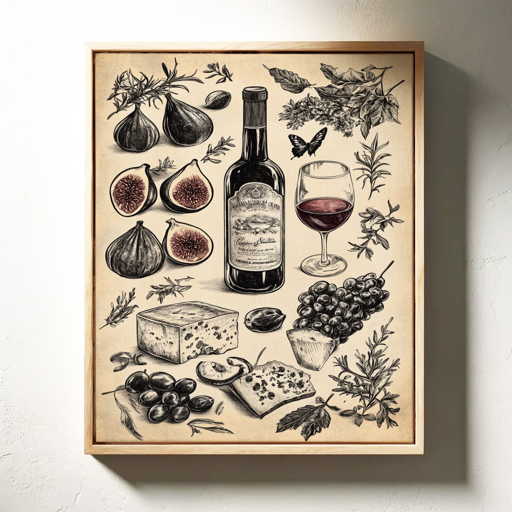 Vintage Vineyard Reverie