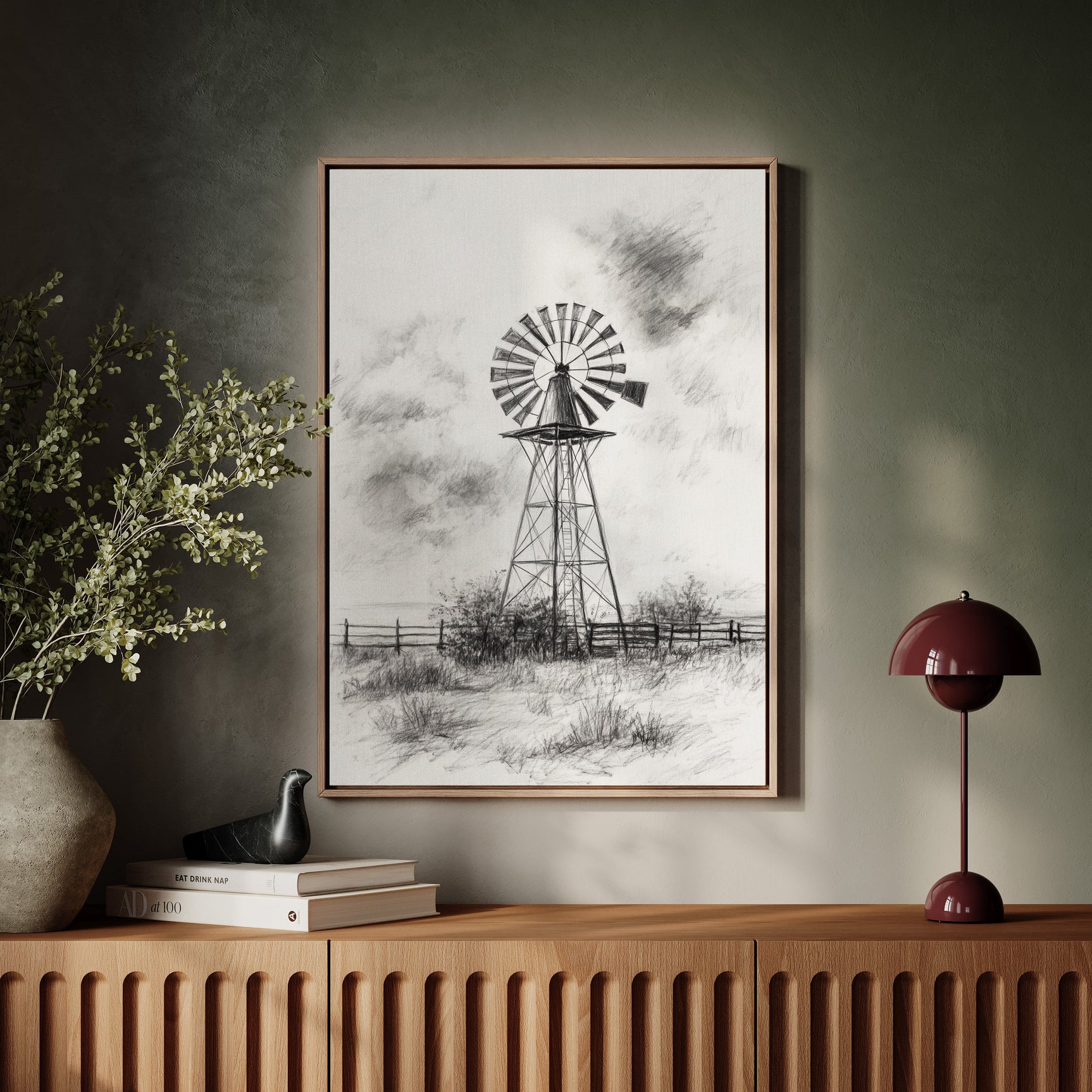 Monochrome Windmill