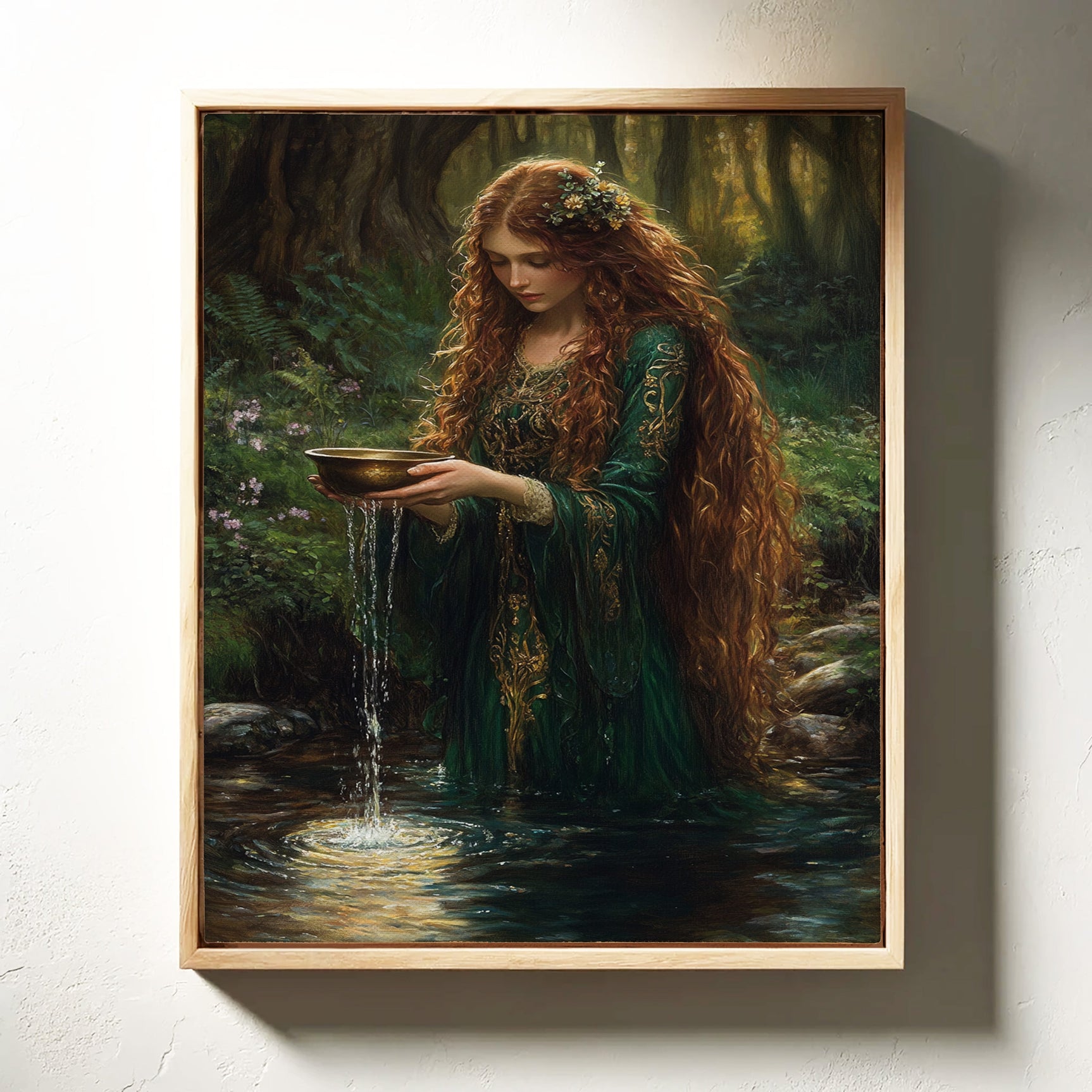 Glimmers in the Forest Stream