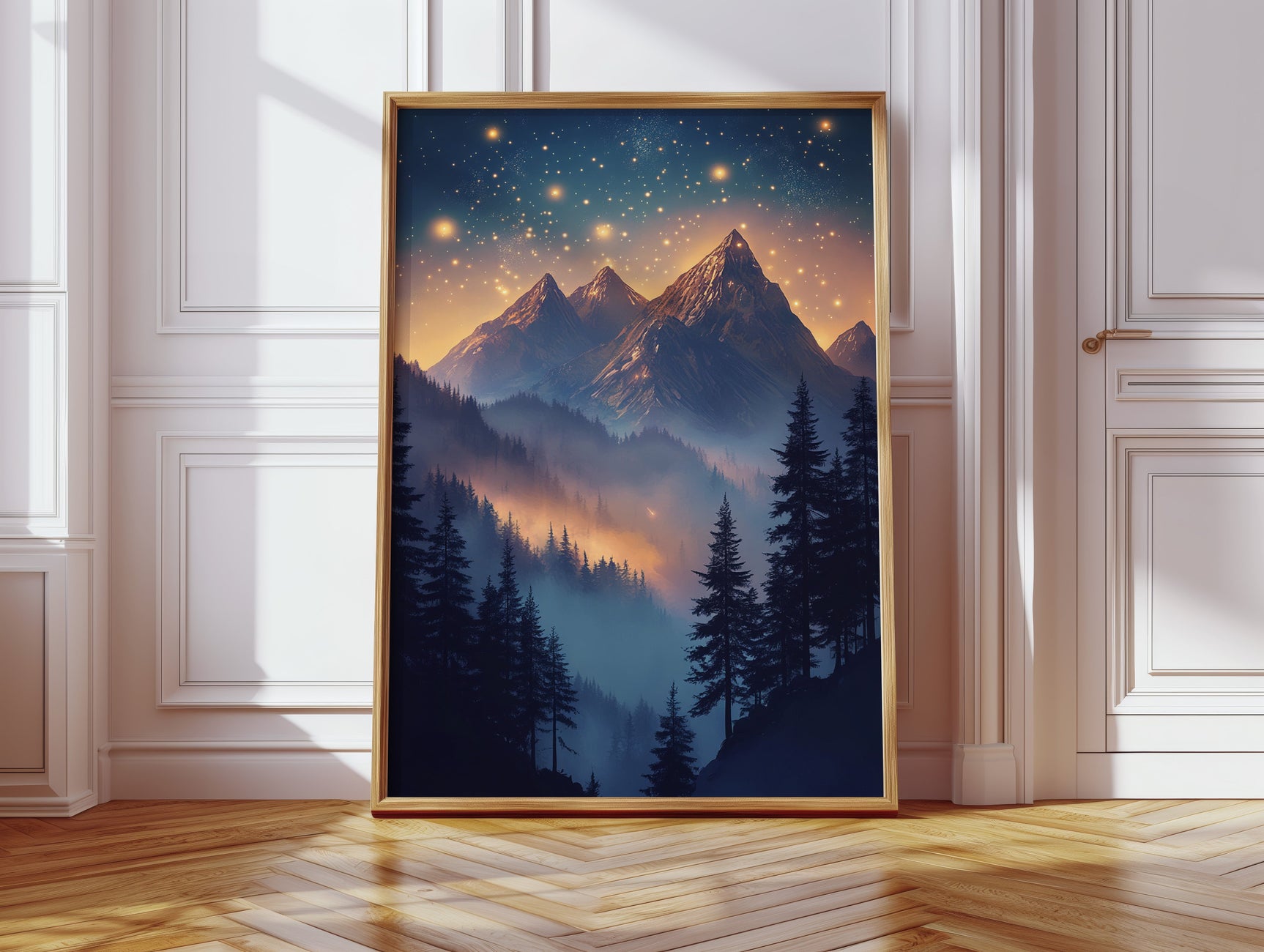Celestial Peaks Reverie