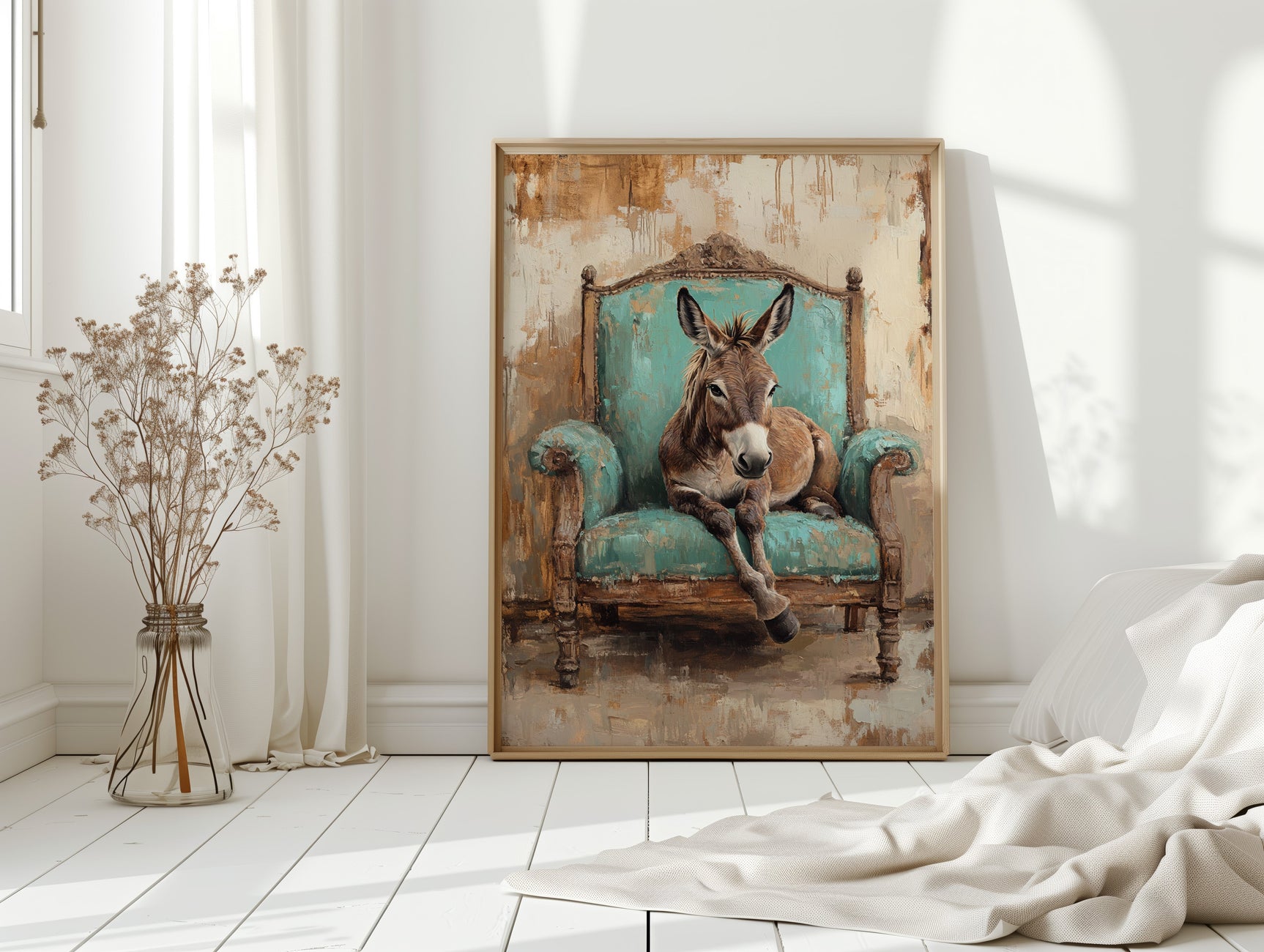 Turquoise Donkey Reverie