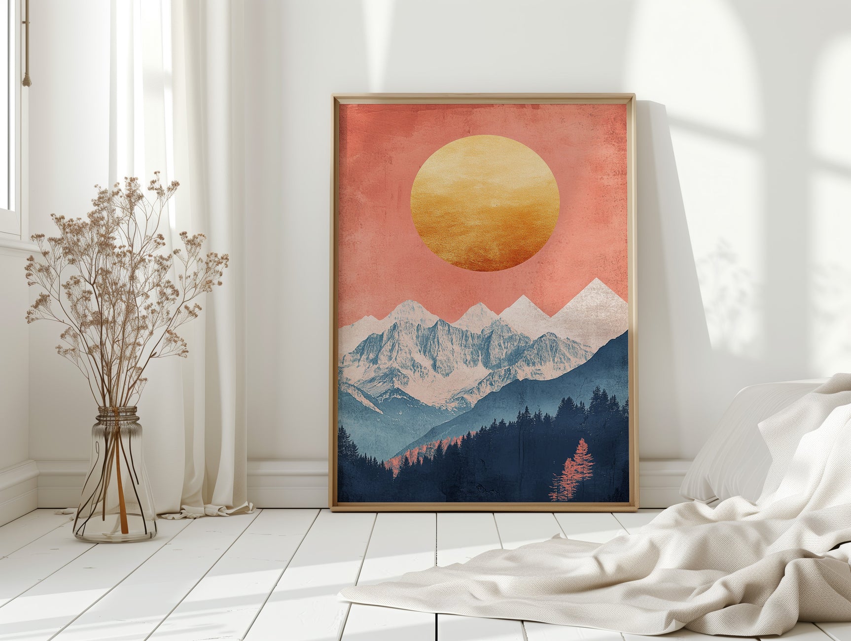 Sunlit Peaks Reverie