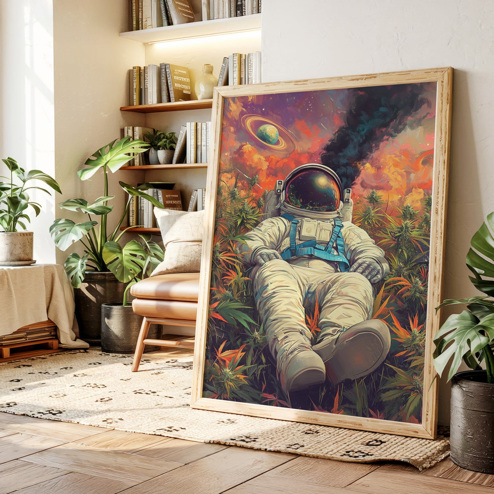 Among Cosmic Greenery