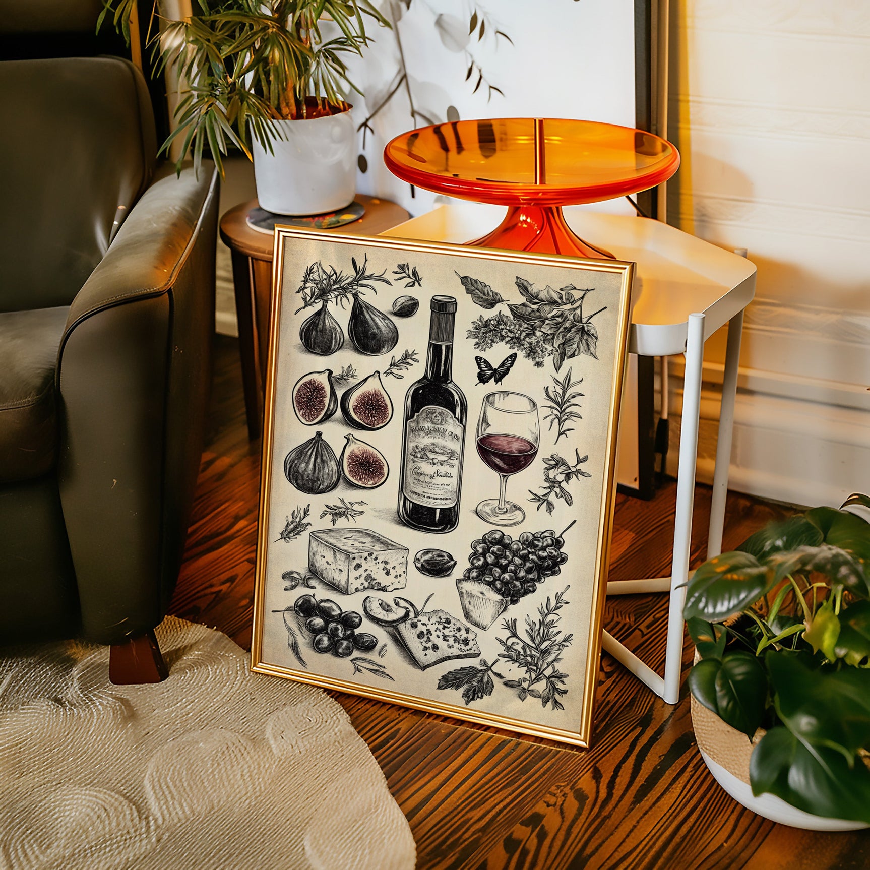 Vintage Vineyard Reverie