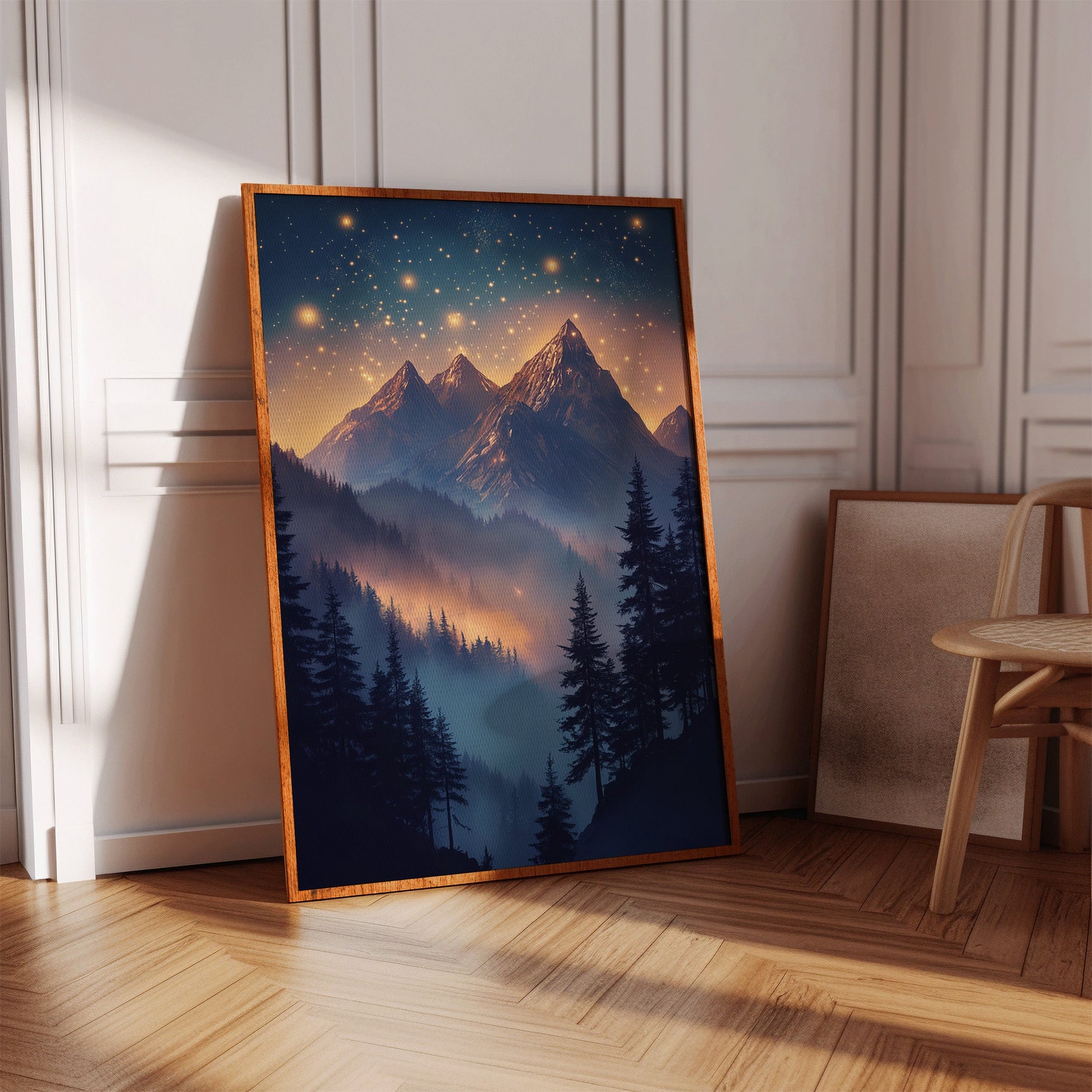 Celestial Peaks Reverie