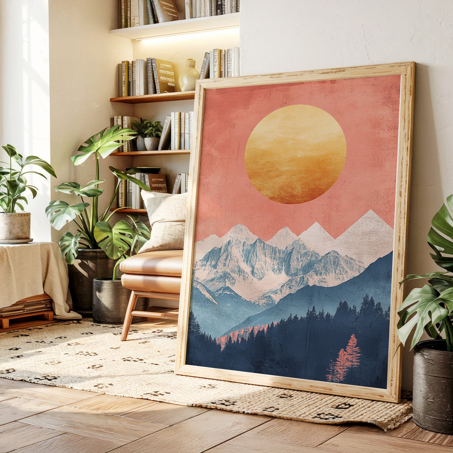 Sunlit Peaks Reverie