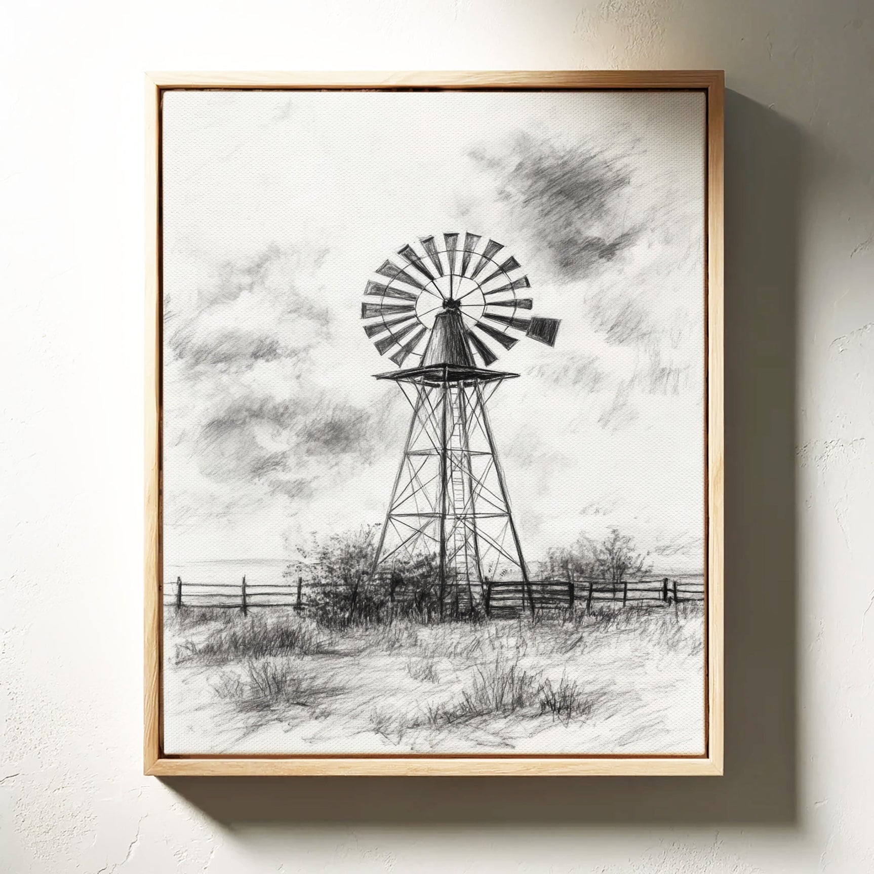 Monochrome Windmill