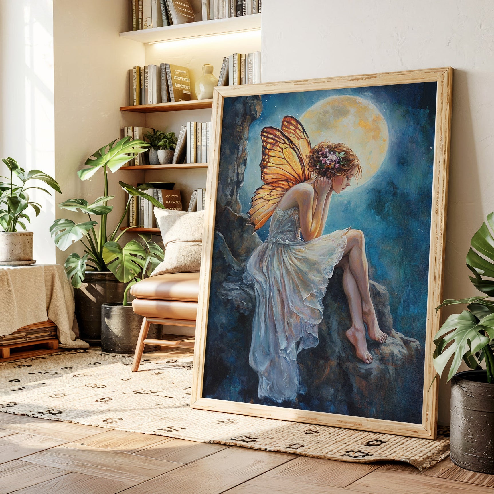 Beneath the Moonlit Veil