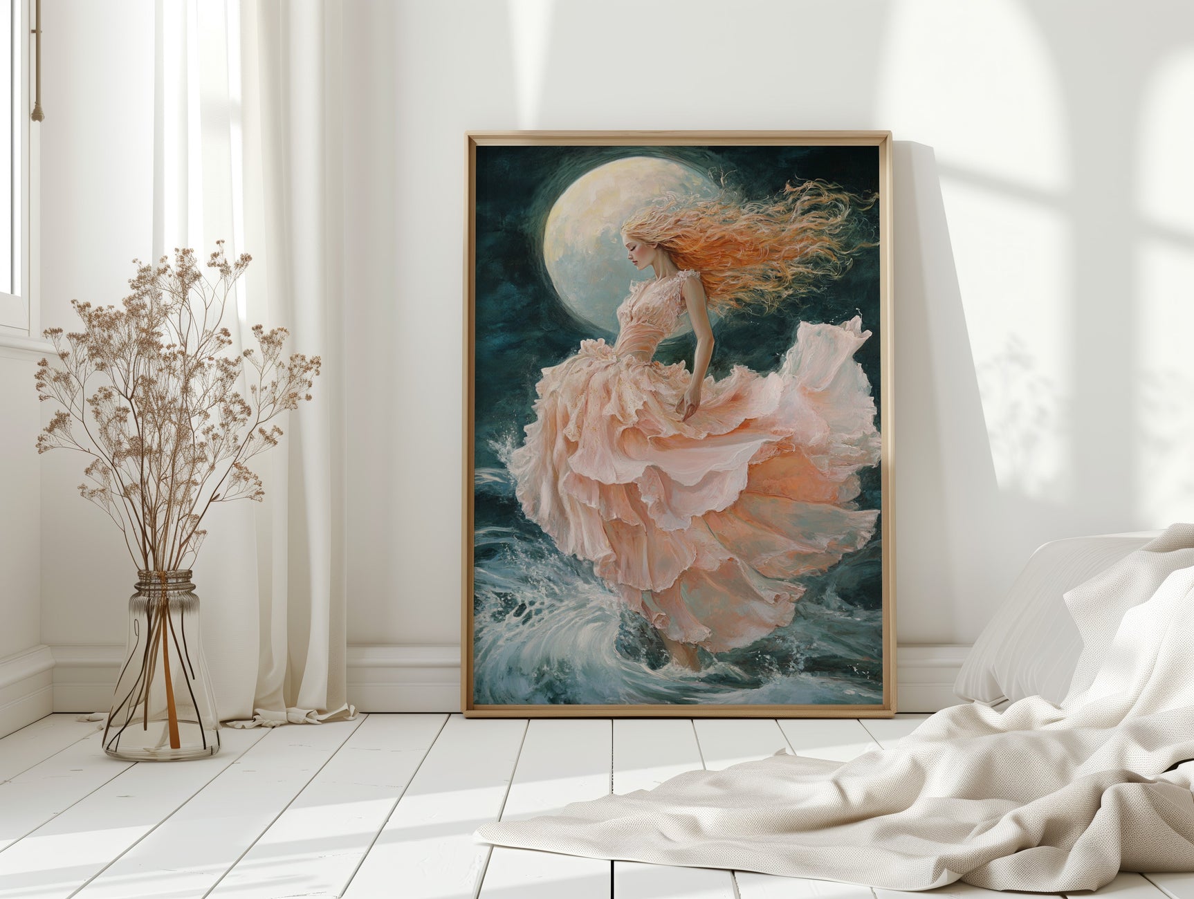 Moonlit Seraphic Waves