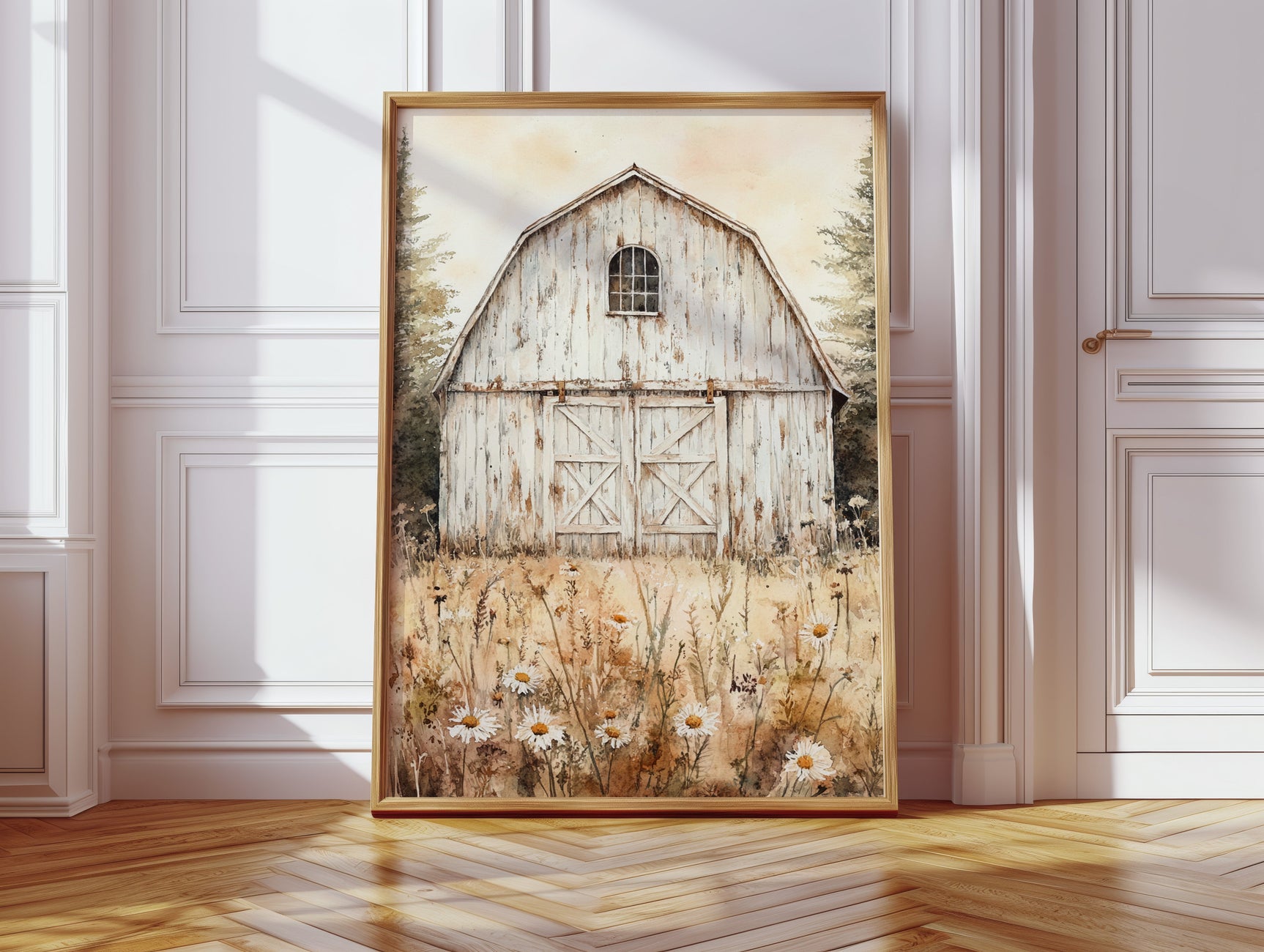 Rustic Whisper in Sepia