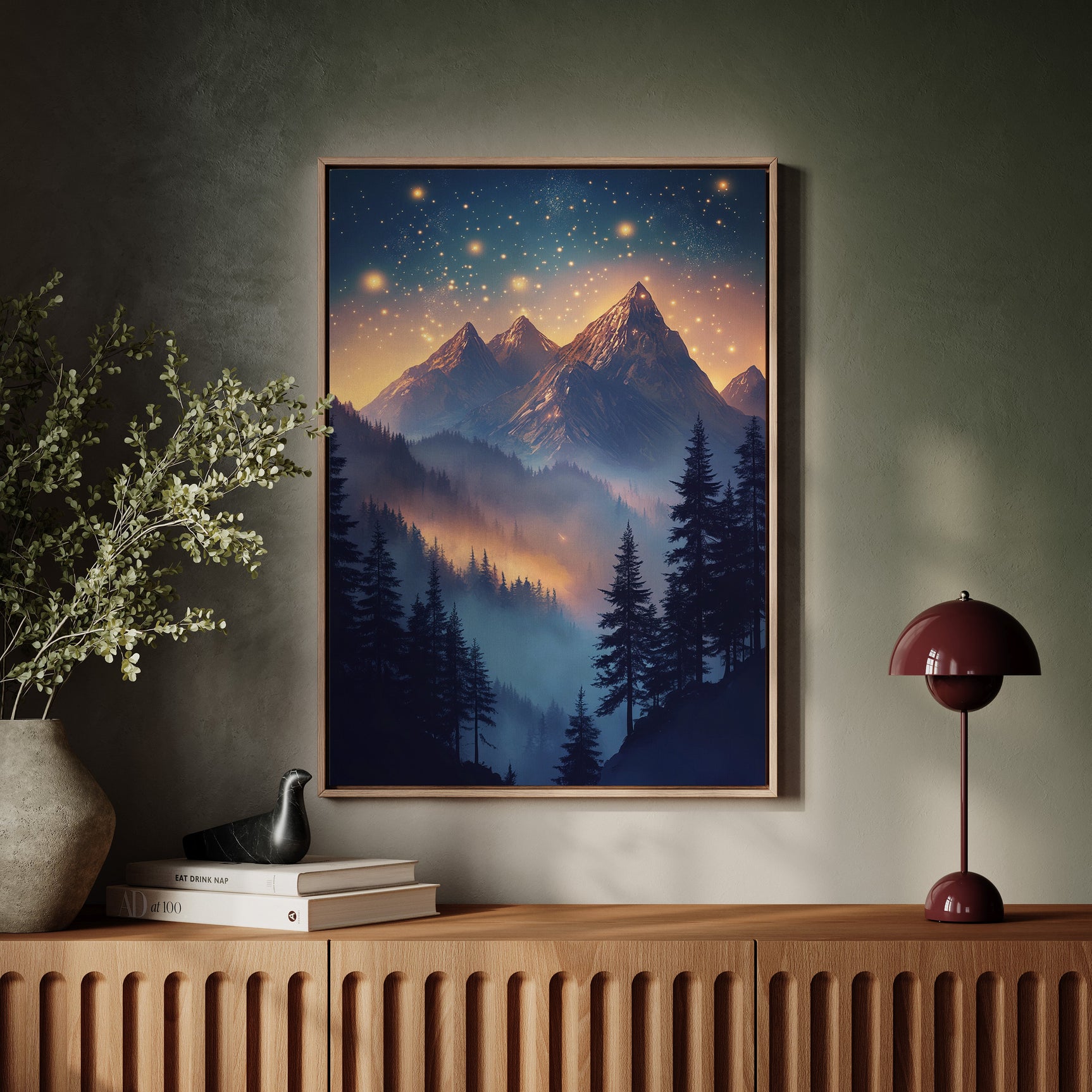 Celestial Peaks Reverie