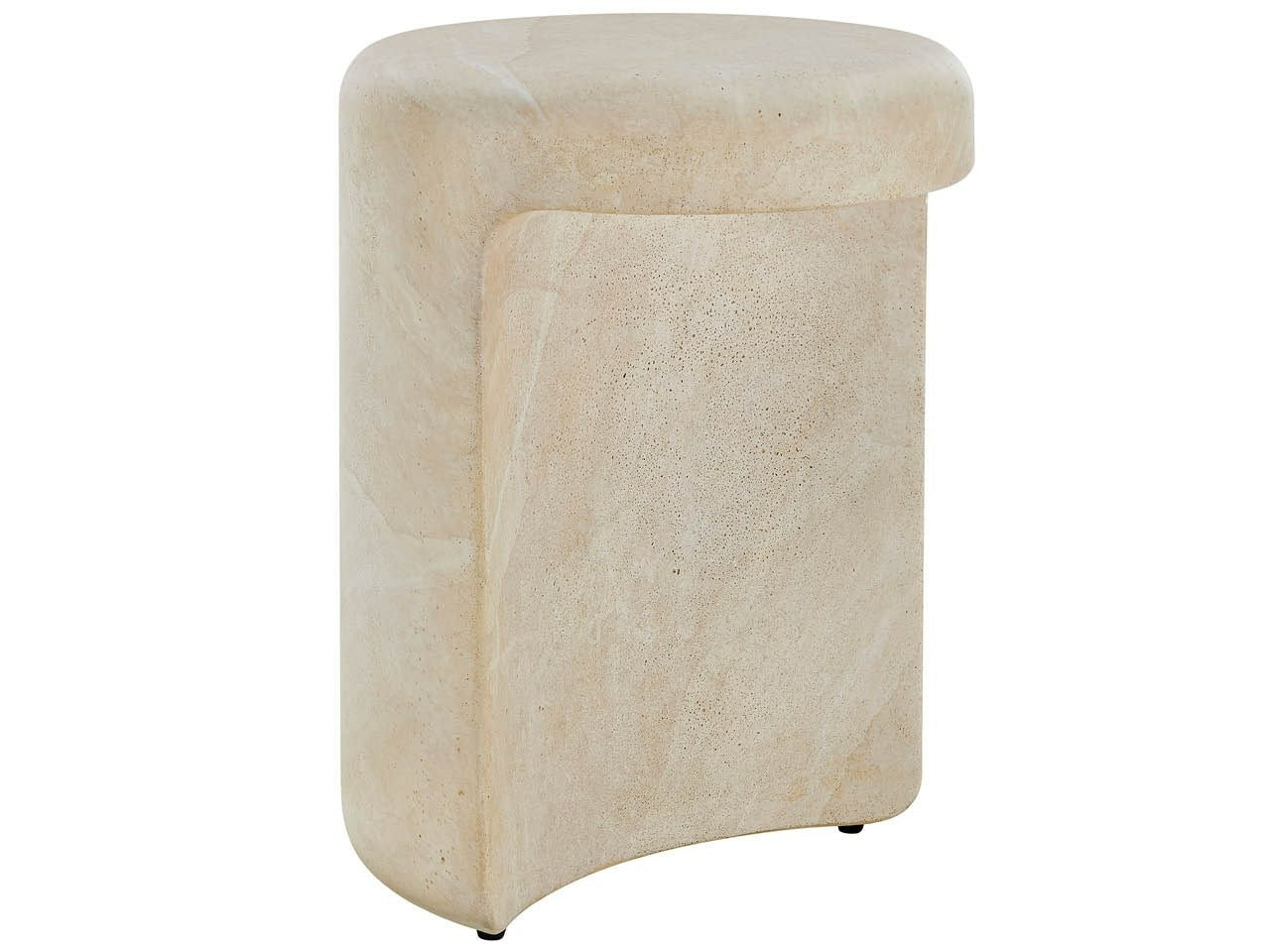Nimbus Faux Travertine Nesting Tables