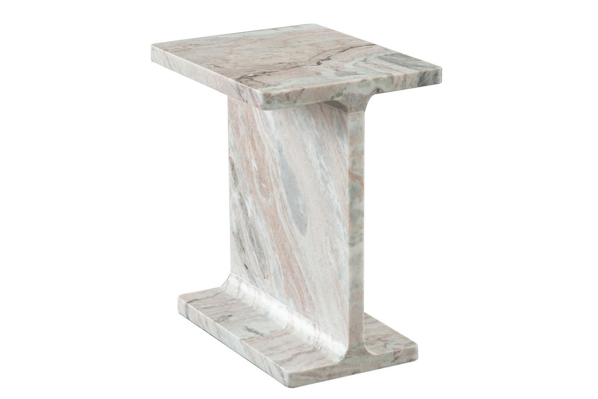 Iris Marble Side Table - Ornate Home