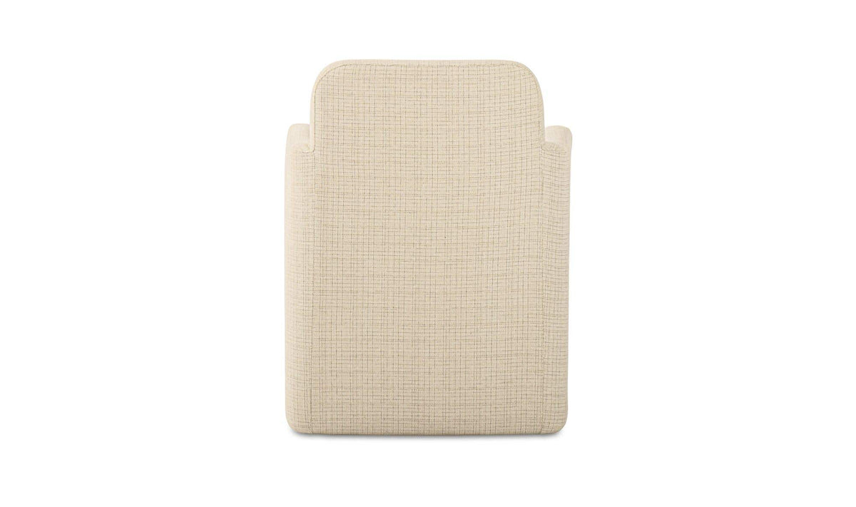 Bent Oat Rolling Arm Chair