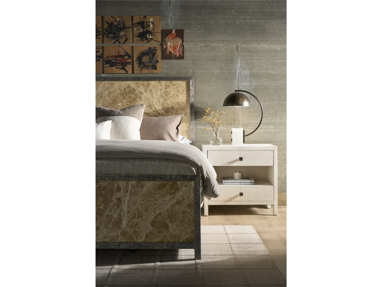 Lira Universal Grey Nightstand